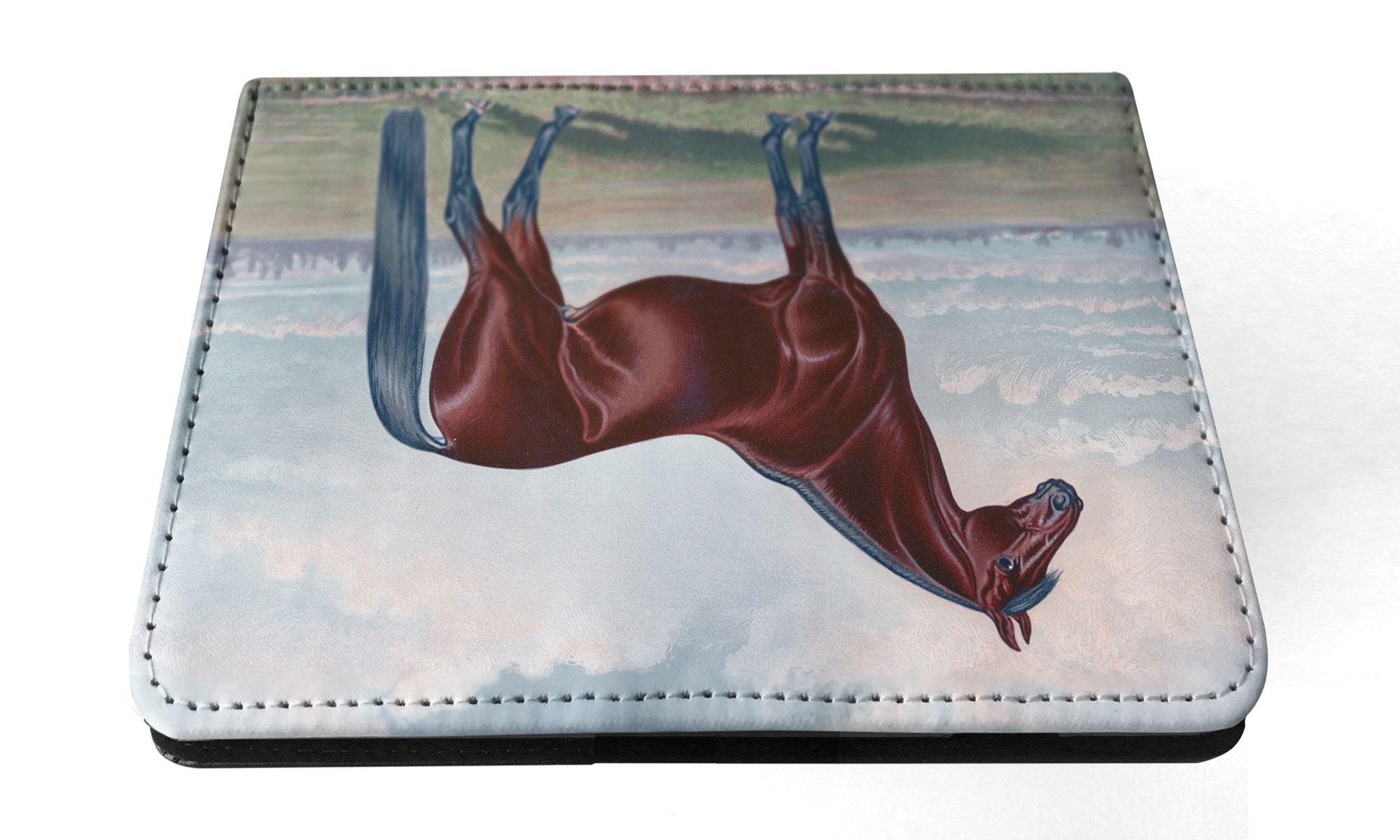 CASE COVER FOR APPLE IPAD|FUN CLASSIC BROWN HORSE - Picture 38 of 55