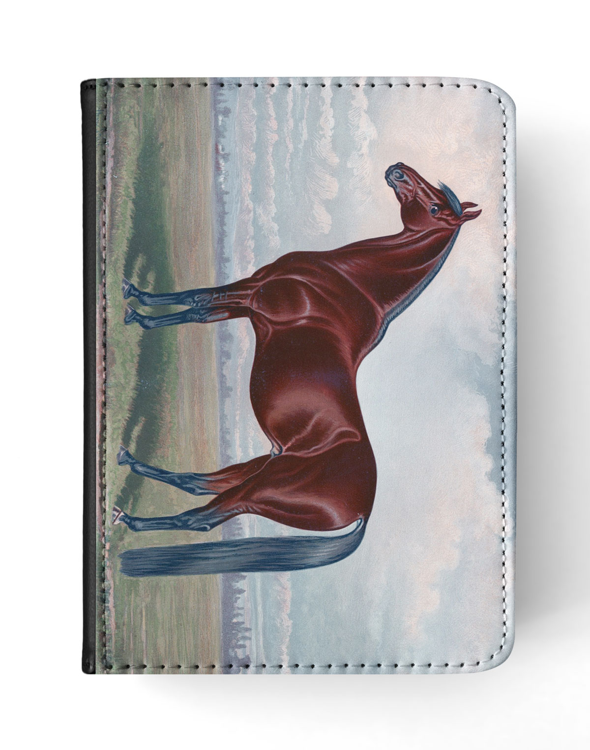 CASE COVER FOR APPLE IPAD|FUN CLASSIC BROWN HORSE - Picture 7 of 55