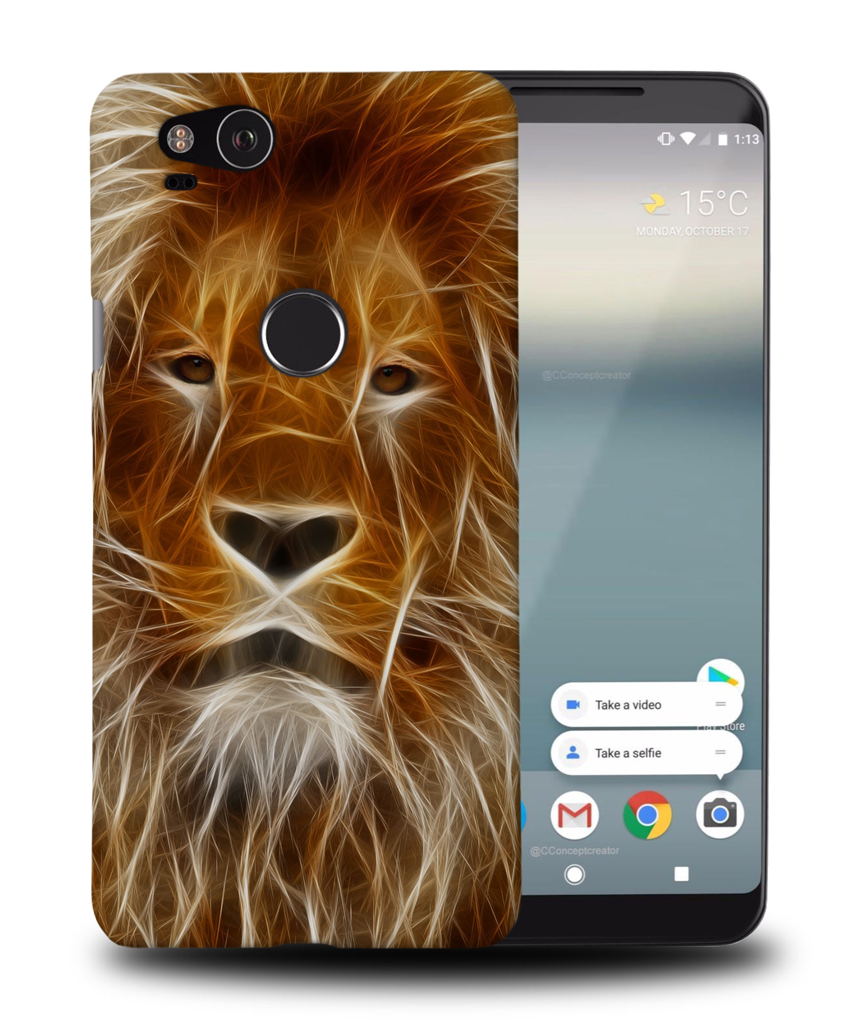 CASE COVER FOR GOOGLE PIXEL|FUN CLASSIC CUTE LION #3 - 第 9/11 張圖片