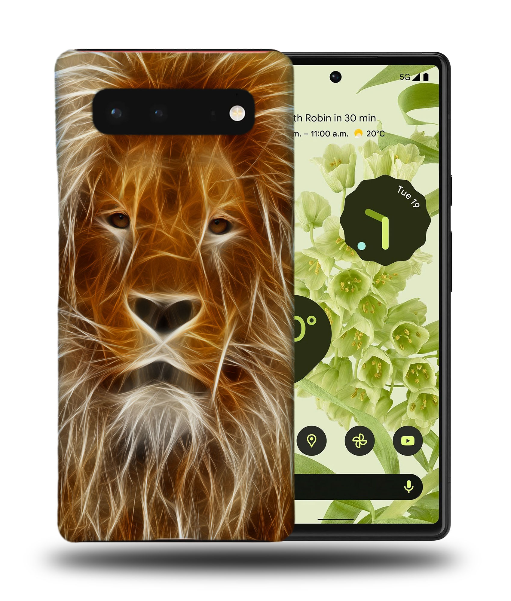 CASE COVER FOR GOOGLE PIXEL|FUN CLASSIC CUTE LION #3 - 第 3/11 張圖片