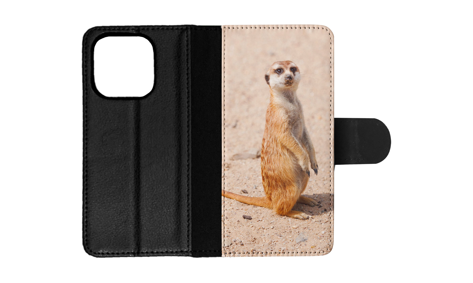 FLIP CASE FOR APPLE IPHONE|CUTE ANIMAL MEERKAT #1 - Picture 54 of 193