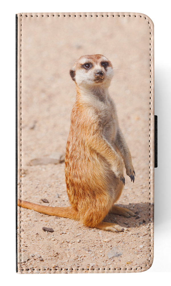 FLIP CASE FOR APPLE IPHONE|CUTE ANIMAL MEERKAT #1 - Picture 150 of 193