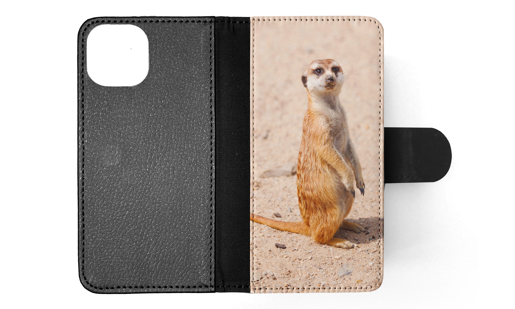FLIP CASE FOR APPLE IPHONE|CUTE ANIMAL MEERKAT #1 - Picture 44 of 193