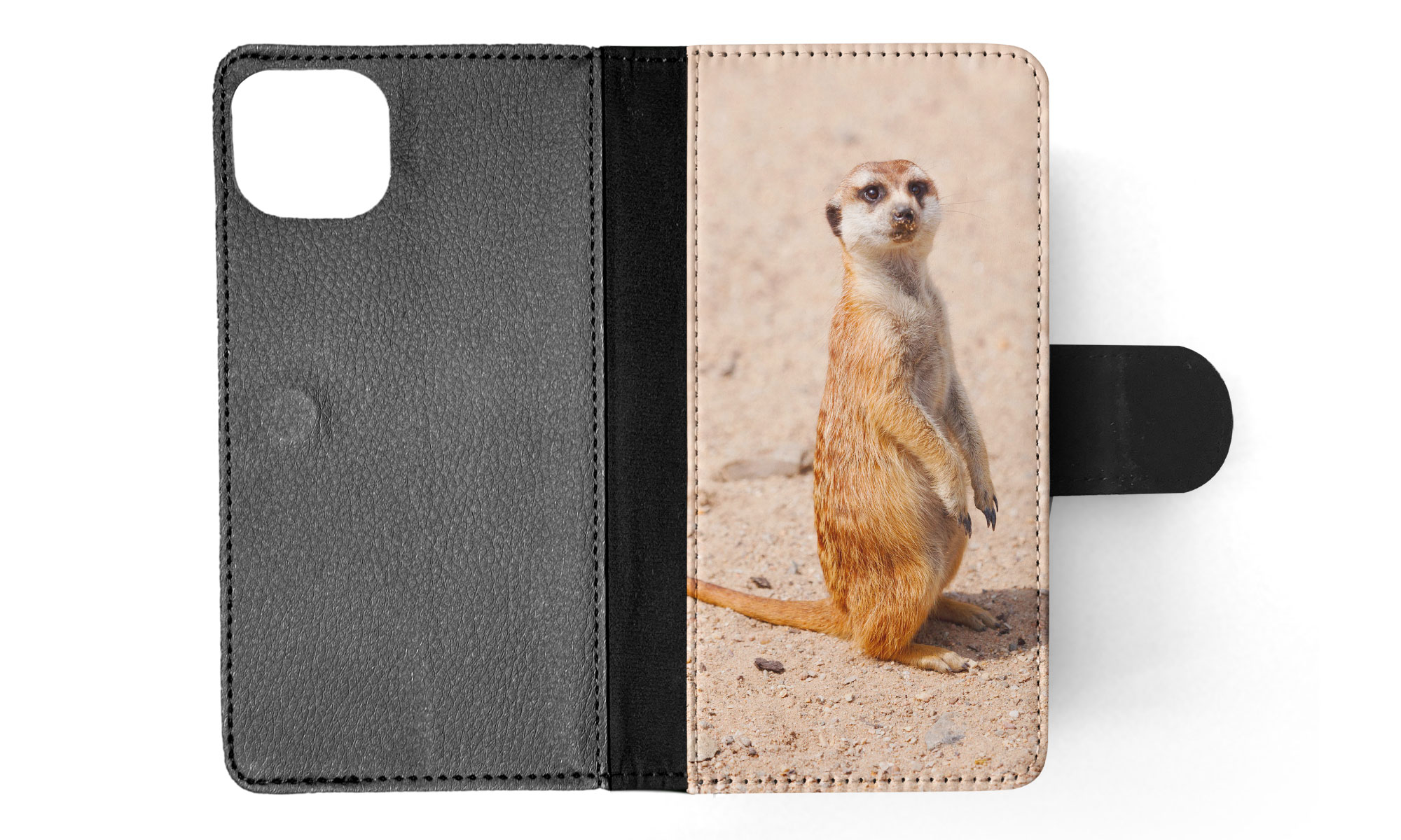 FLIP CASE FOR APPLE IPHONE|CUTE ANIMAL MEERKAT #1 - Picture 39 of 193