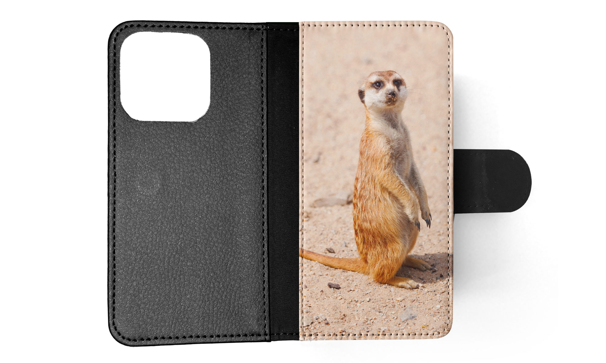 FLIP CASE FOR APPLE IPHONE|CUTE ANIMAL MEERKAT #1 - Picture 34 of 193