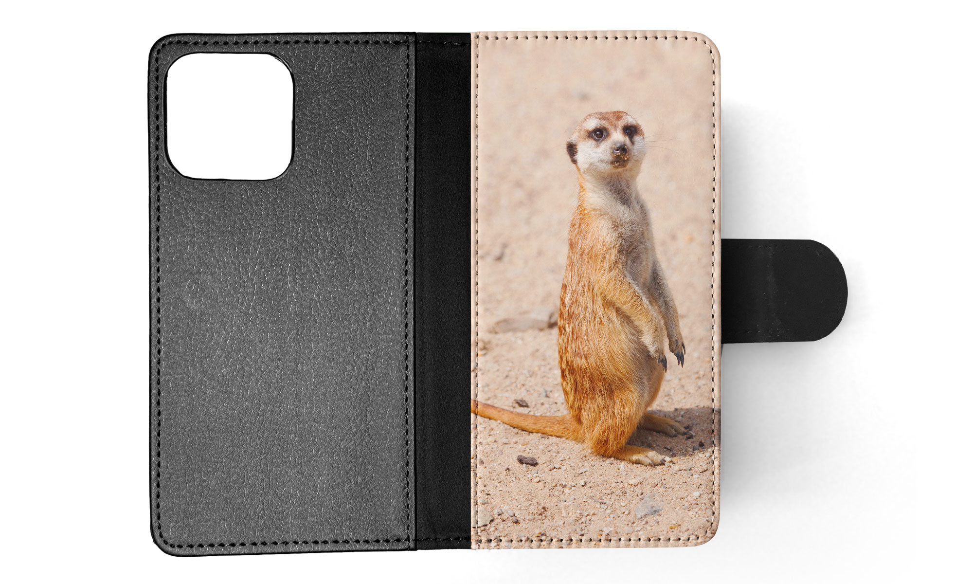 FLIP CASE FOR APPLE IPHONE|CUTE ANIMAL MEERKAT #1 - Picture 29 of 193