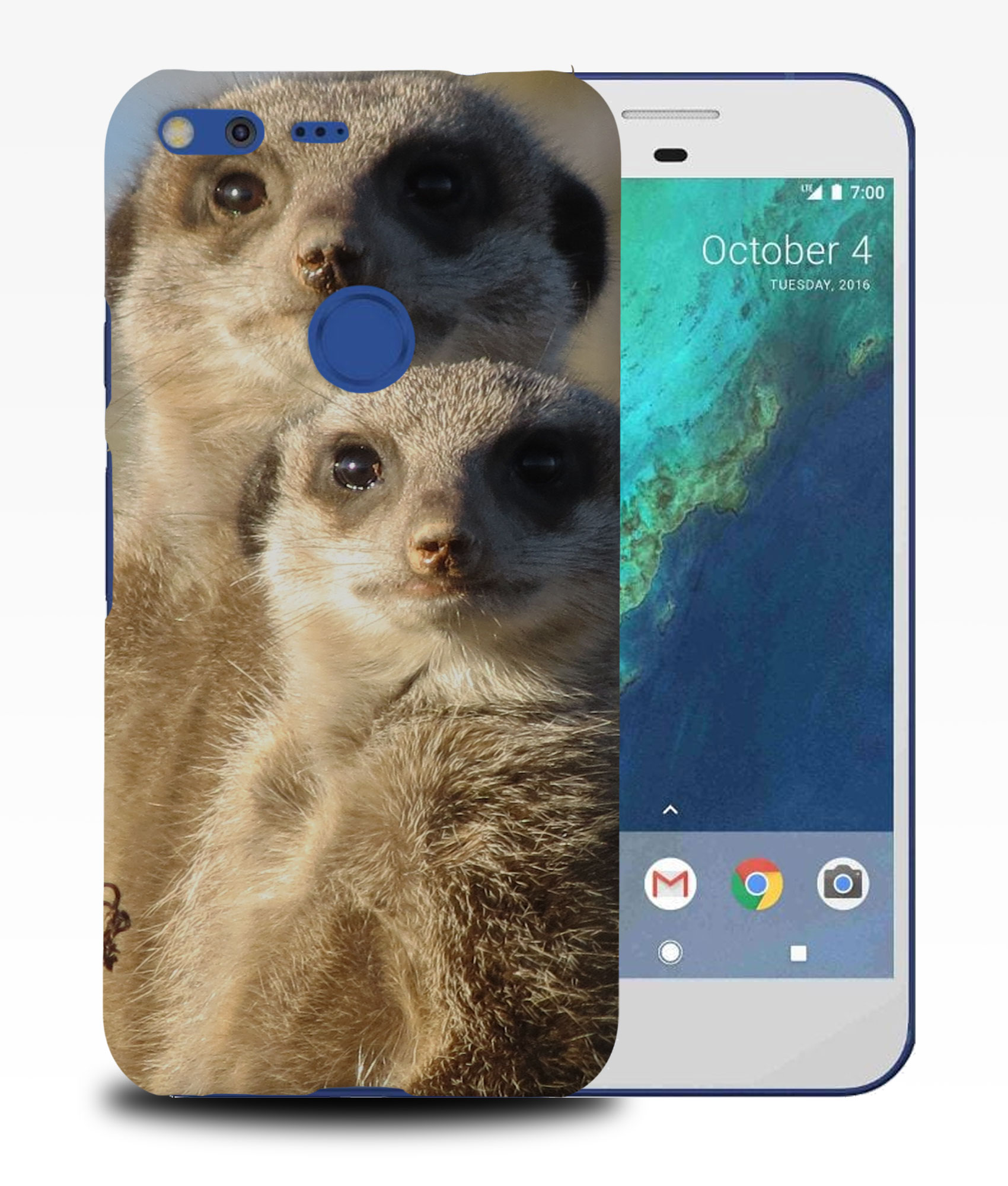 CASE COVER FOR GOOGLE PIXEL|CUTE ANIMAL MEERKAT #2 - 第 10/11 張圖片
