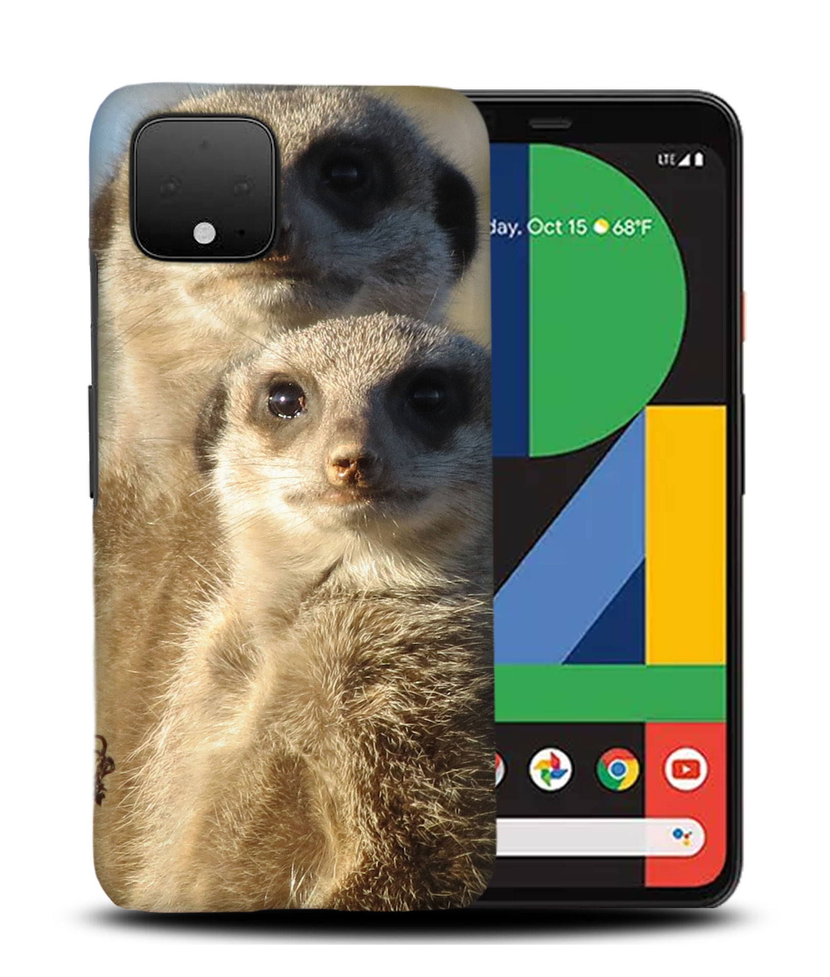 CASE COVER FOR GOOGLE PIXEL|CUTE ANIMAL MEERKAT #2 - 第 5/11 張圖片