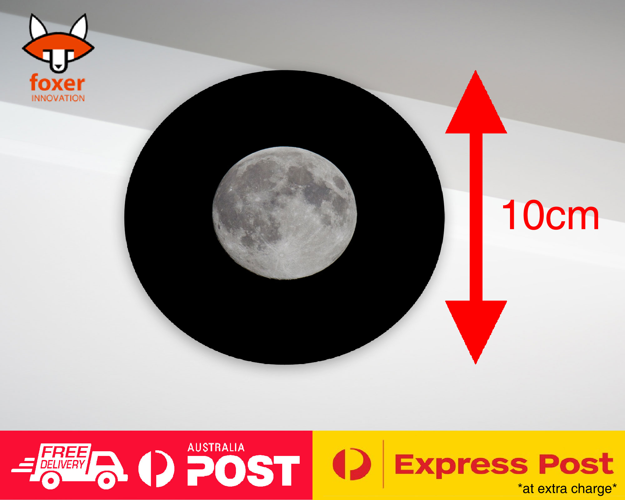 COASTER COFFEE DRINKING MAT|FULL MOON MOONLIGHT SATELLITE