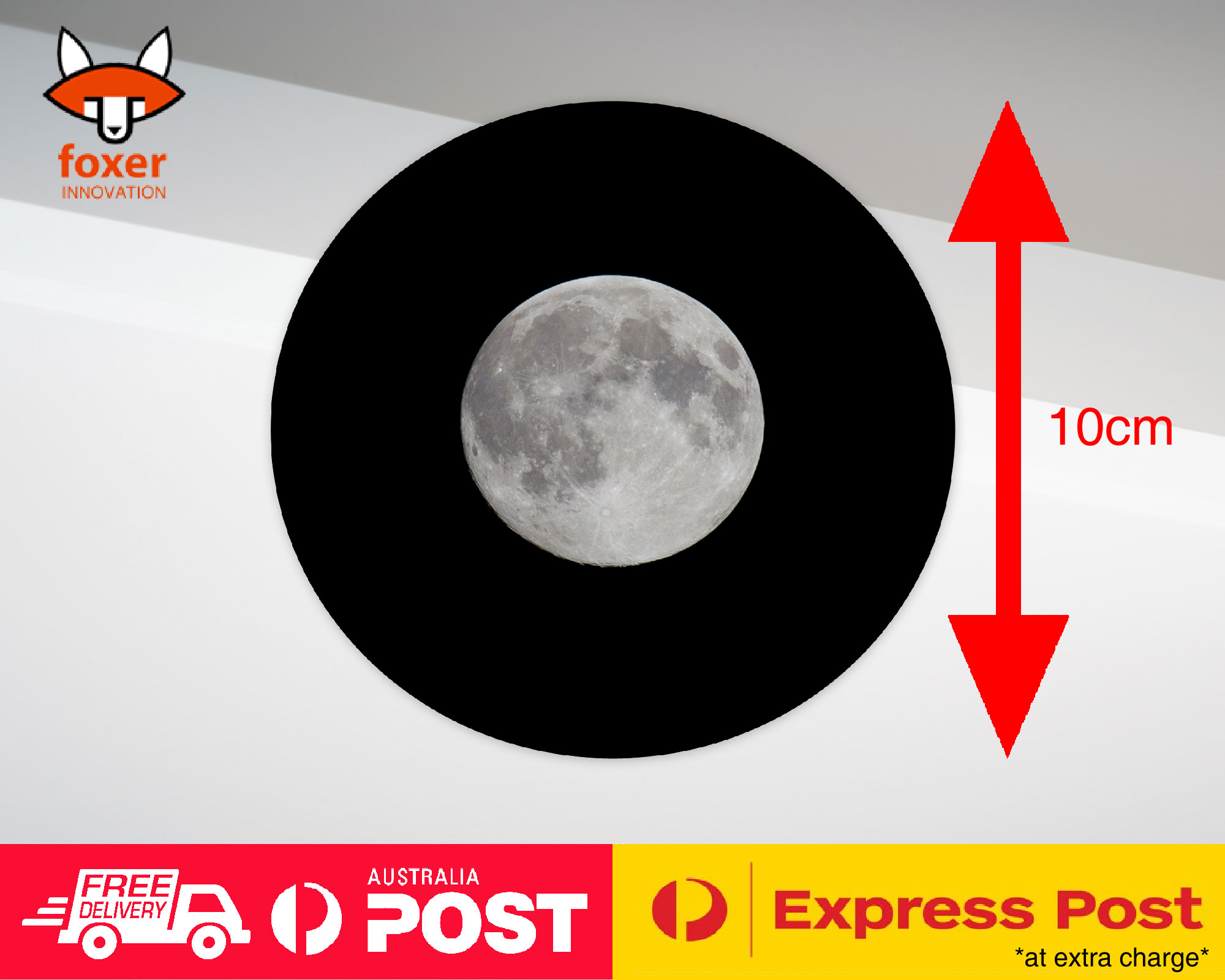 COASTER COFFEE DRINKING MAT|FULL MOON MOONLIGHT SATELLITE
