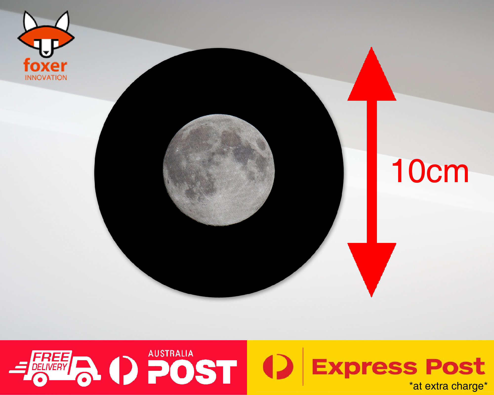 COASTER COFFEE DRINKING MAT|FULL MOON MOONLIGHT SATELLITE