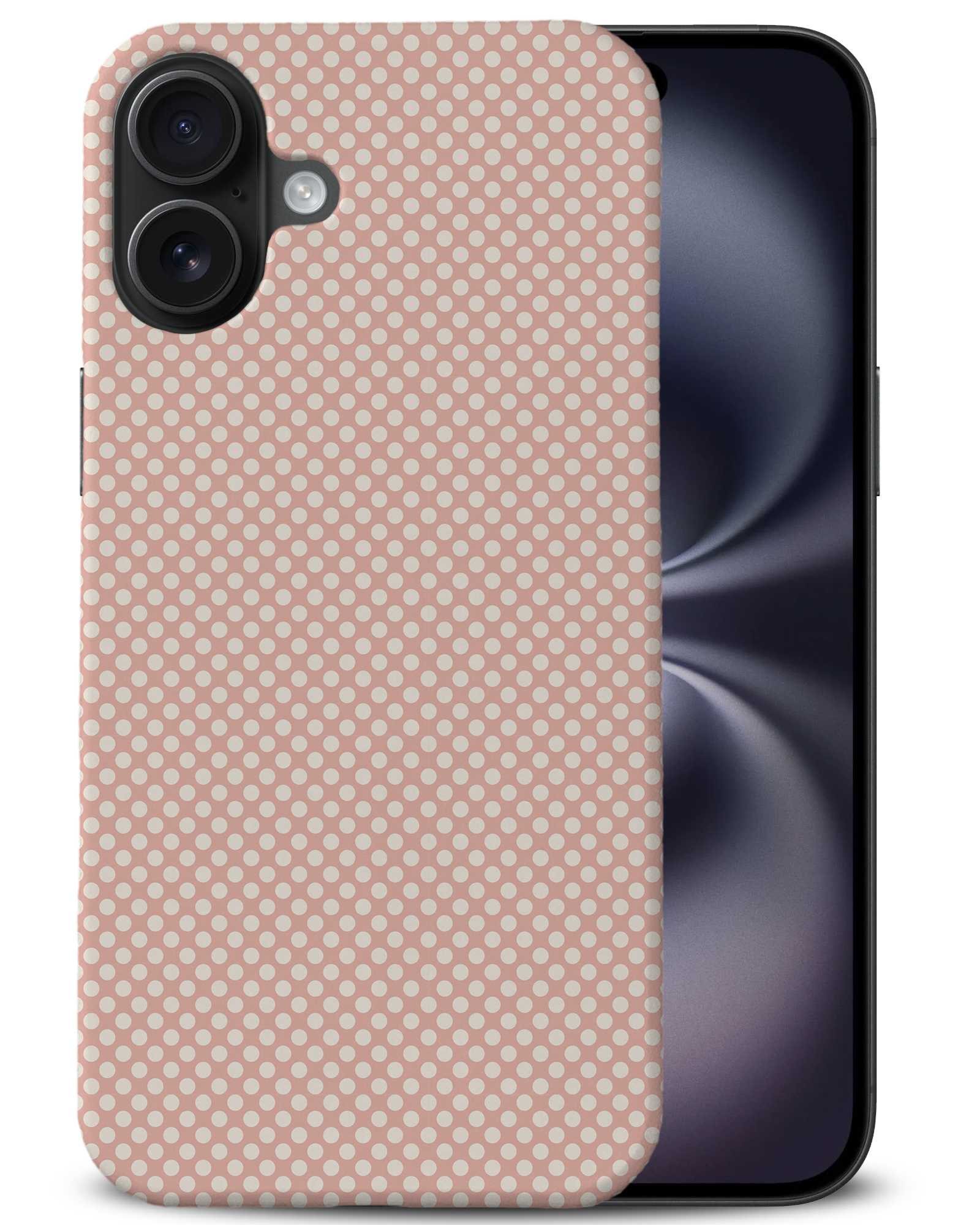 CASE COVER FOR APPLE IPHONE|LIGHT PINK POLKA DOTS PATTERNS - Bild 4 von 44