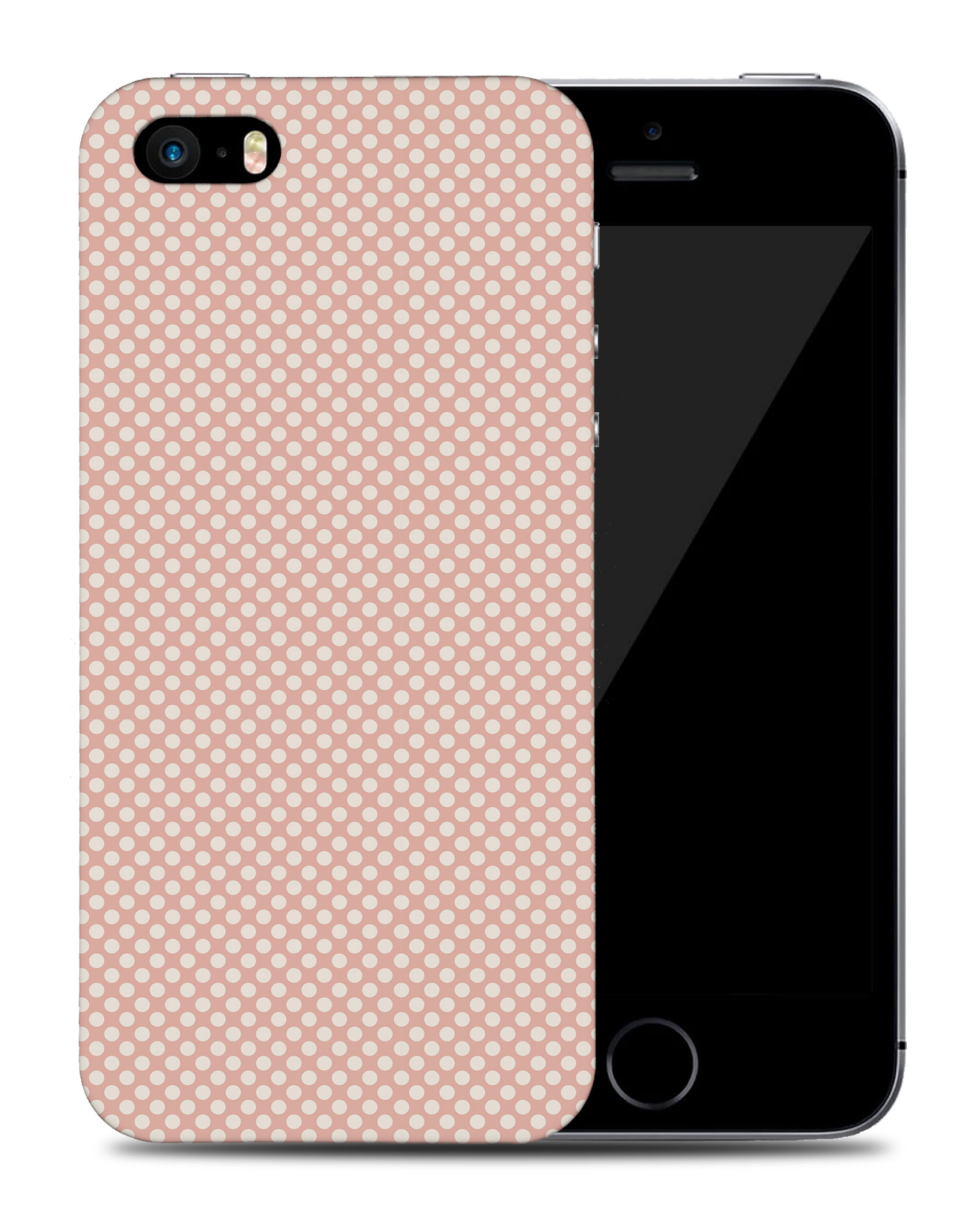CASE COVER FOR APPLE IPHONE|LIGHT PINK POLKA DOTS PATTERNS - Bild 38 von 44