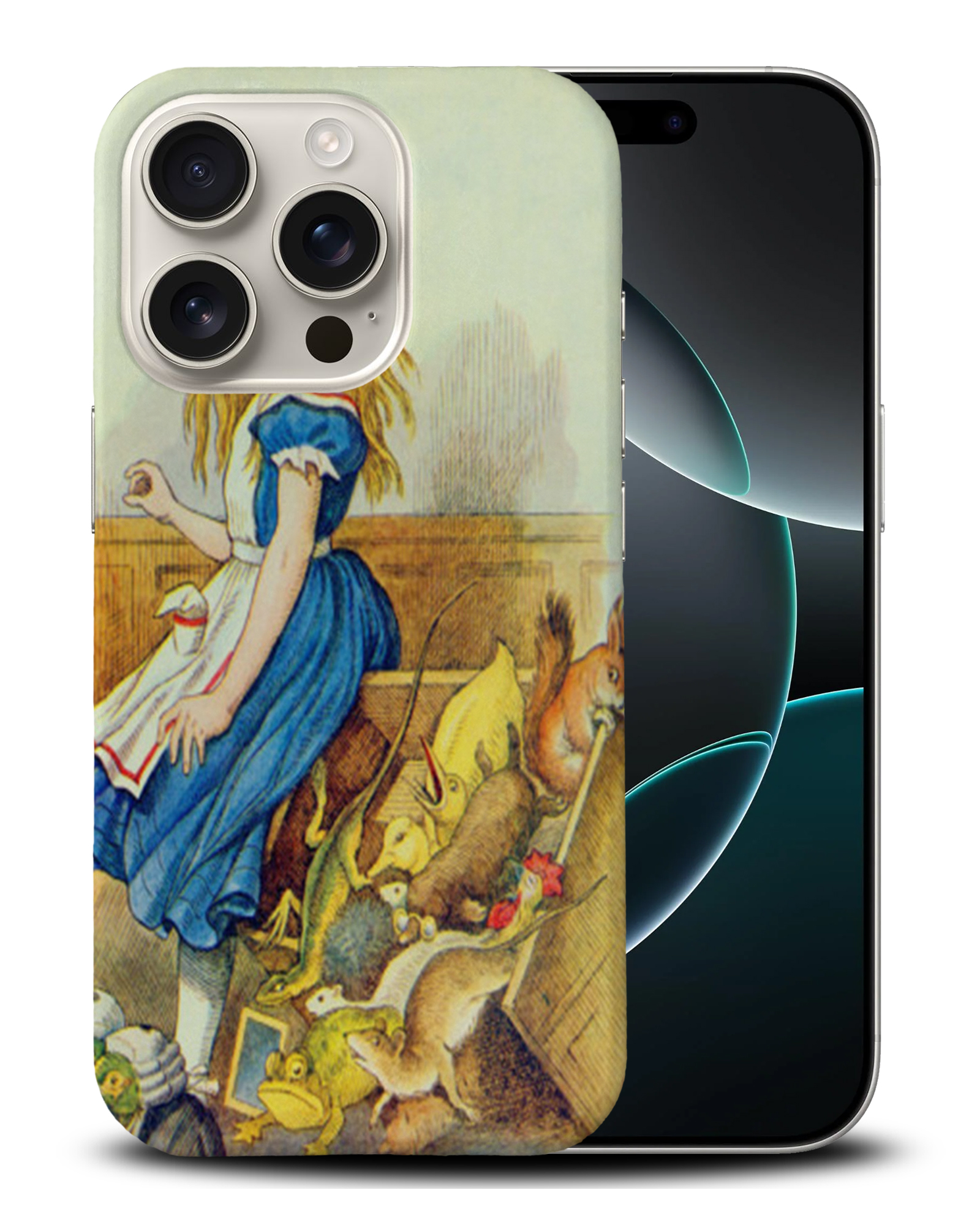 CASE COVER FOR APPLE IPHONE|ALICE IN WONDERLAND ART #16 - Bild 3 von 44