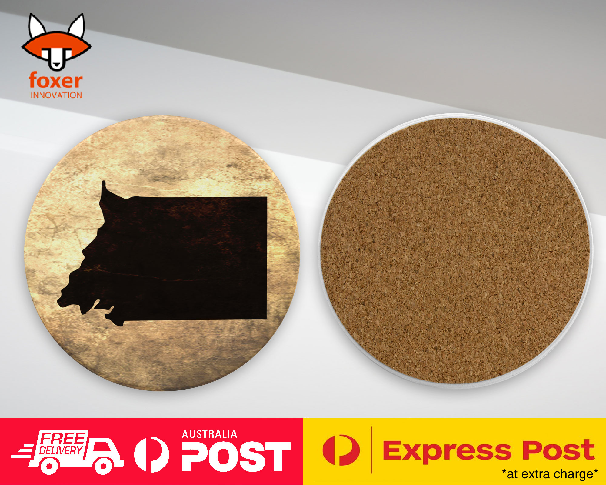 COASTER COFFEE DRINKING MAT|EQUATORIAL GUINEA COUNTRY