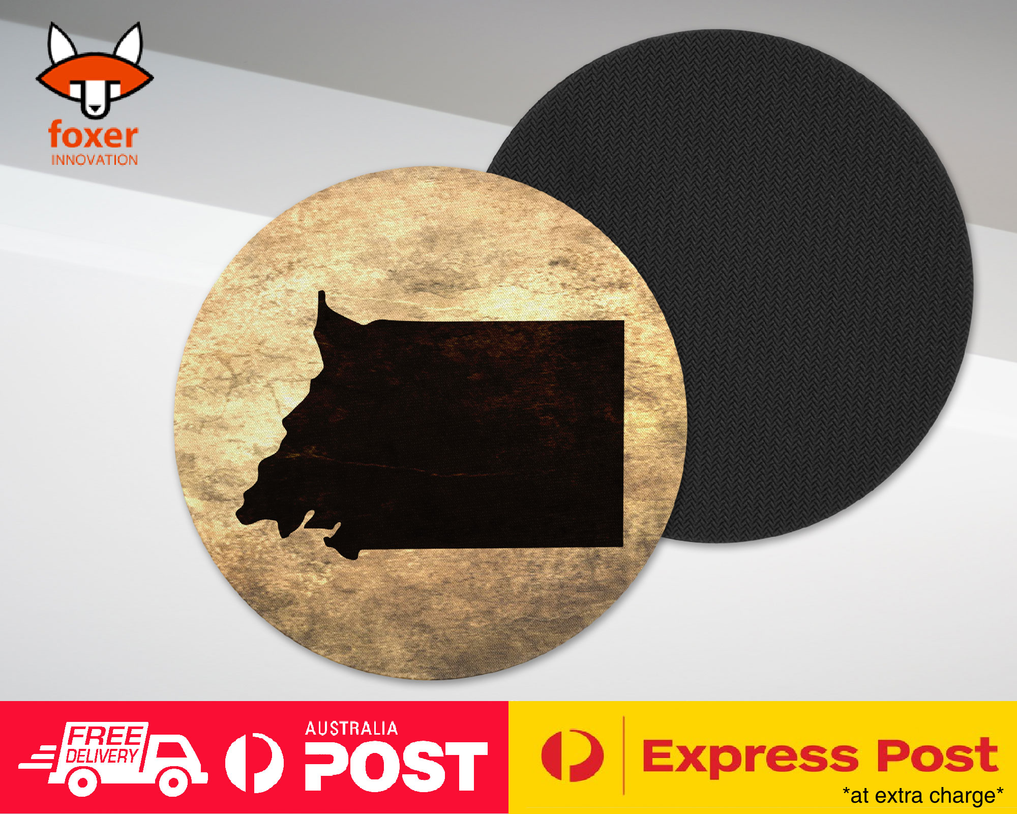COASTER COFFEE DRINKING MAT|EQUATORIAL GUINEA COUNTRY