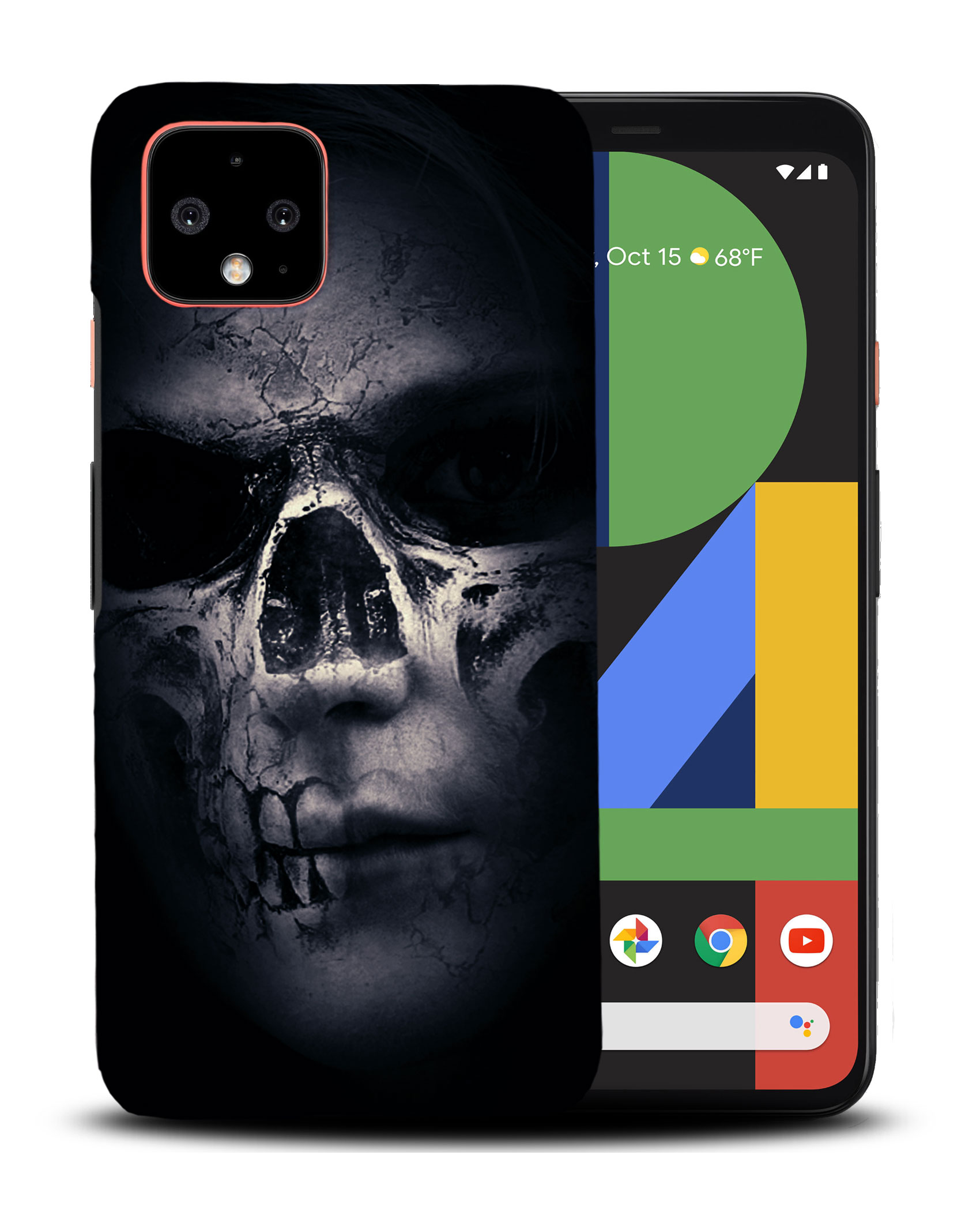 CASE COVER FOR GOOGLE PIXEL|COOL DARK EVIL SKULL #1 - Picture 4 of 11