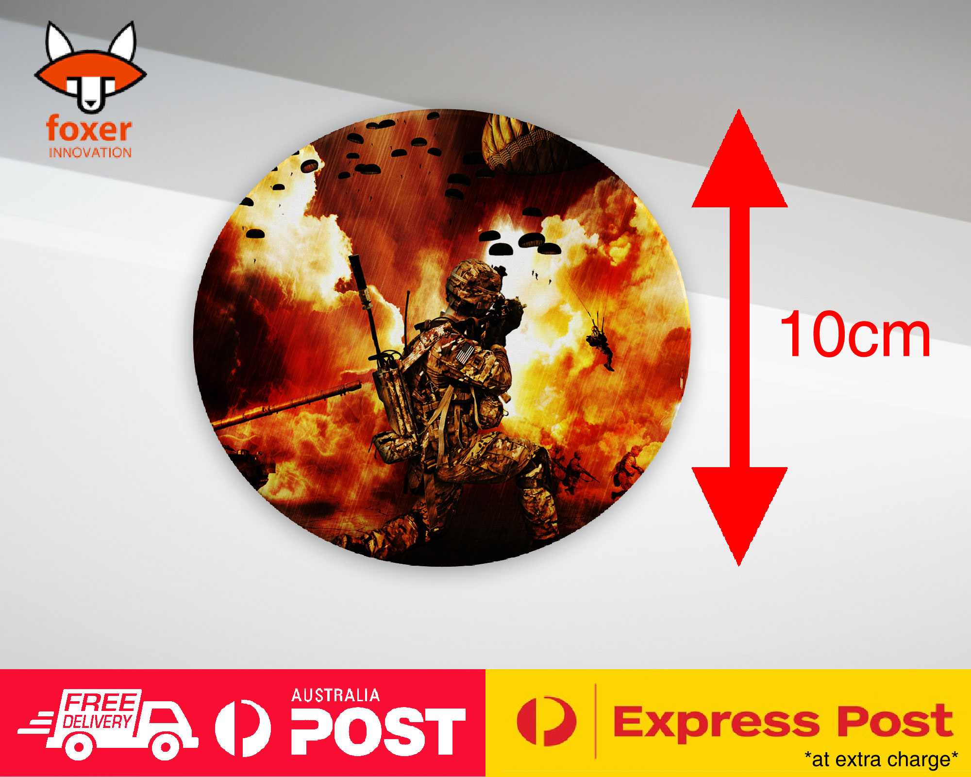 COASTER COFFEE DRINKING MAT|WAR SOLDIER TROOPS