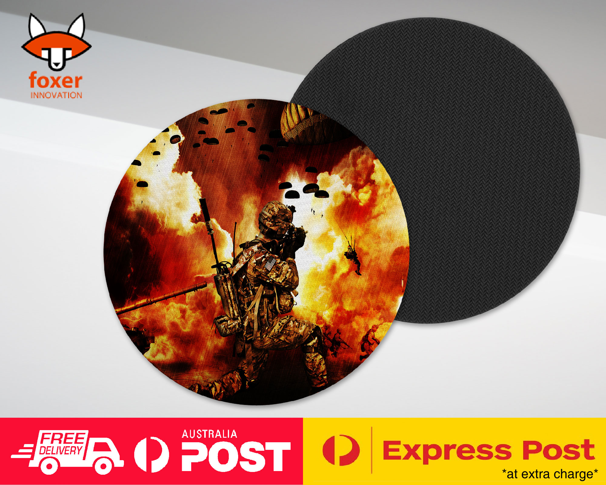 COASTER COFFEE DRINKING MAT|WAR SOLDIER TROOPS
