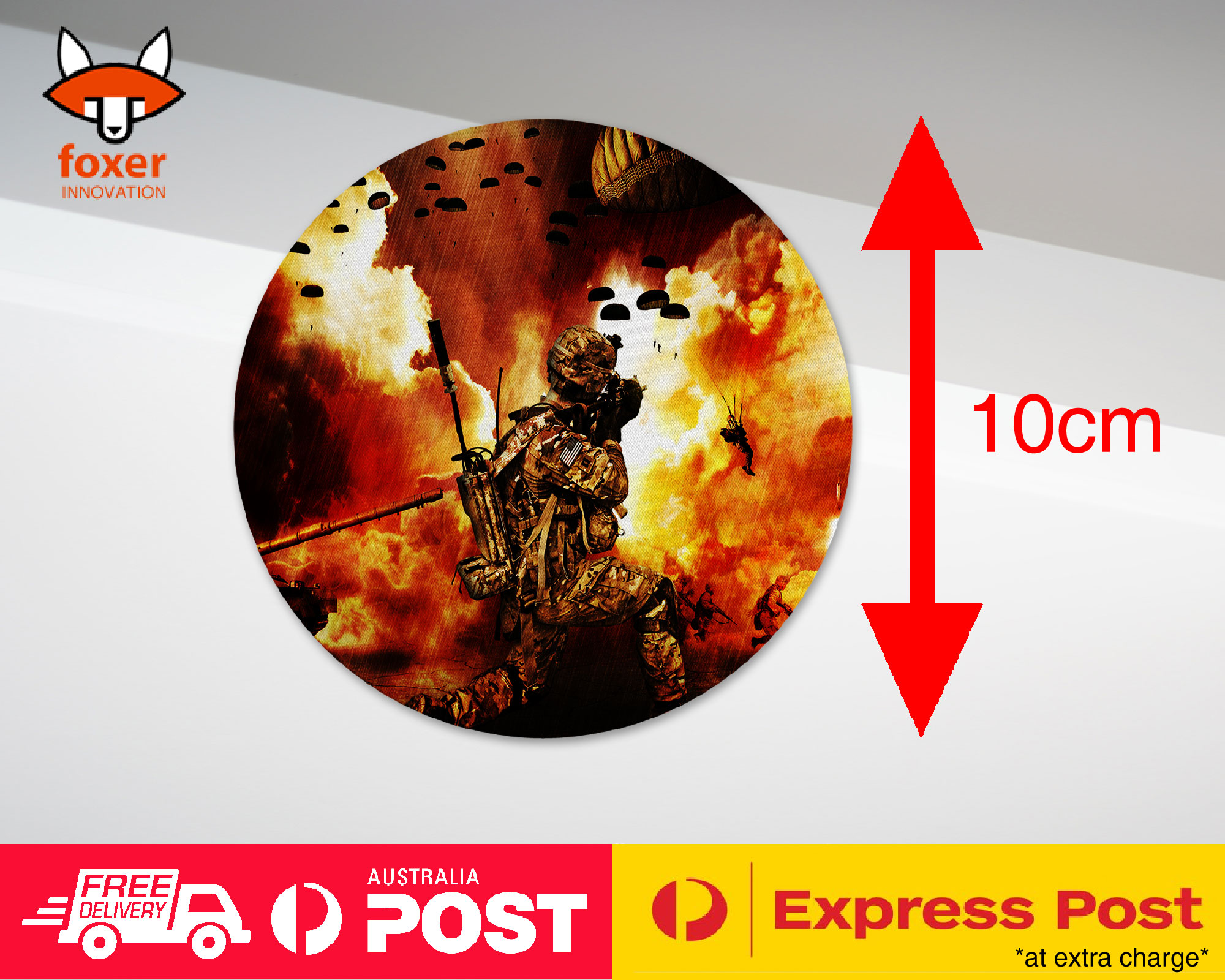 COASTER COFFEE DRINKING MAT|WAR SOLDIER TROOPS