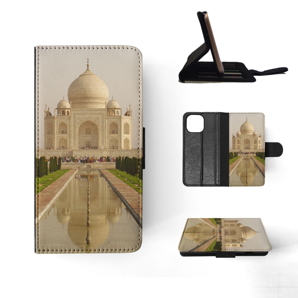 FLIP CASE FOR APPLE IPHONE|TAJ MAHAL BUILDING - Foto 81 di 193