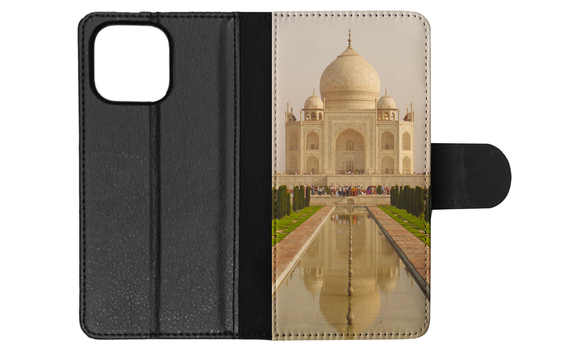 FLIP CASE FOR APPLE IPHONE|TAJ MAHAL BUILDING - Foto 69 di 193