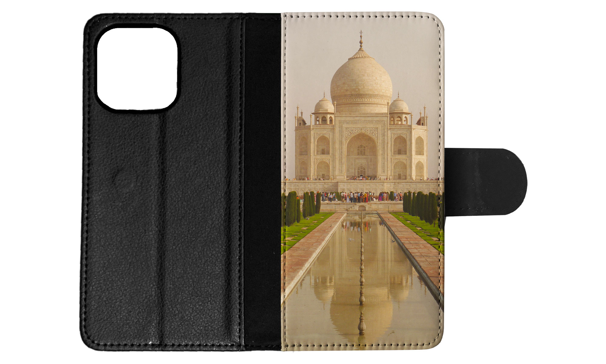 FLIP CASE FOR APPLE IPHONE|TAJ MAHAL BUILDING - Foto 49 di 193
