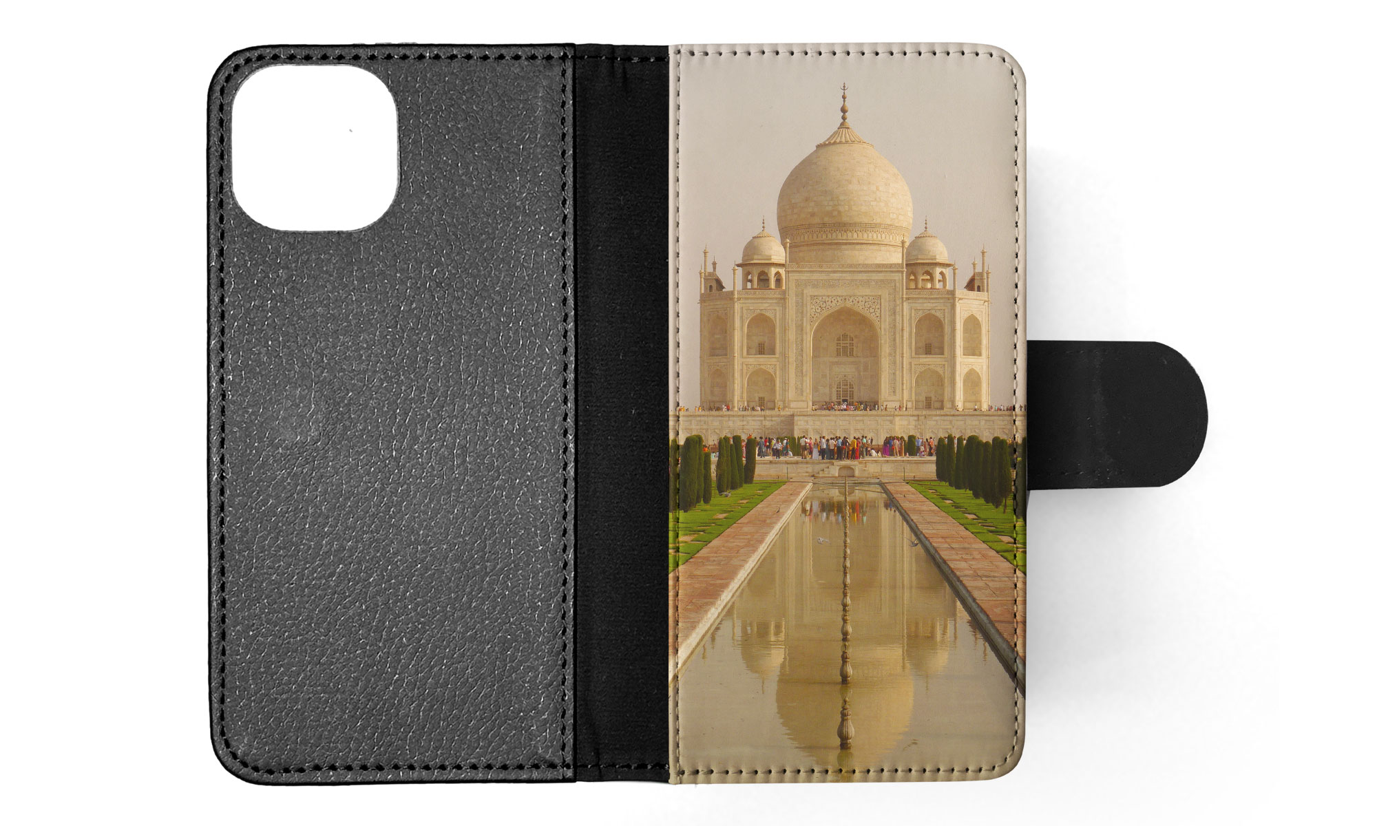 FLIP CASE FOR APPLE IPHONE|TAJ MAHAL BUILDING - Foto 44 di 193