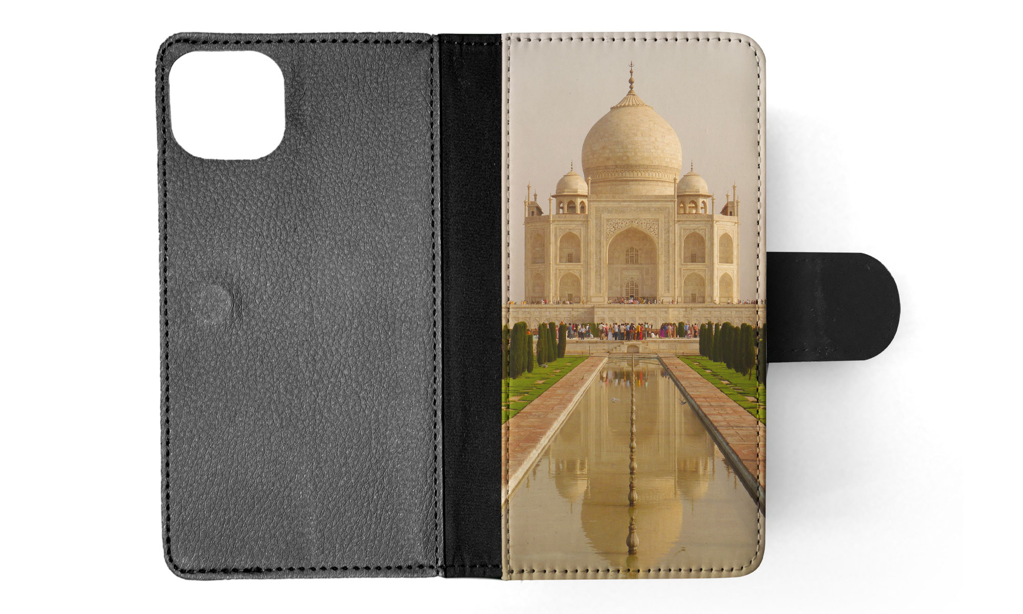 FLIP CASE FOR APPLE IPHONE|TAJ MAHAL BUILDING - Foto 39 di 193