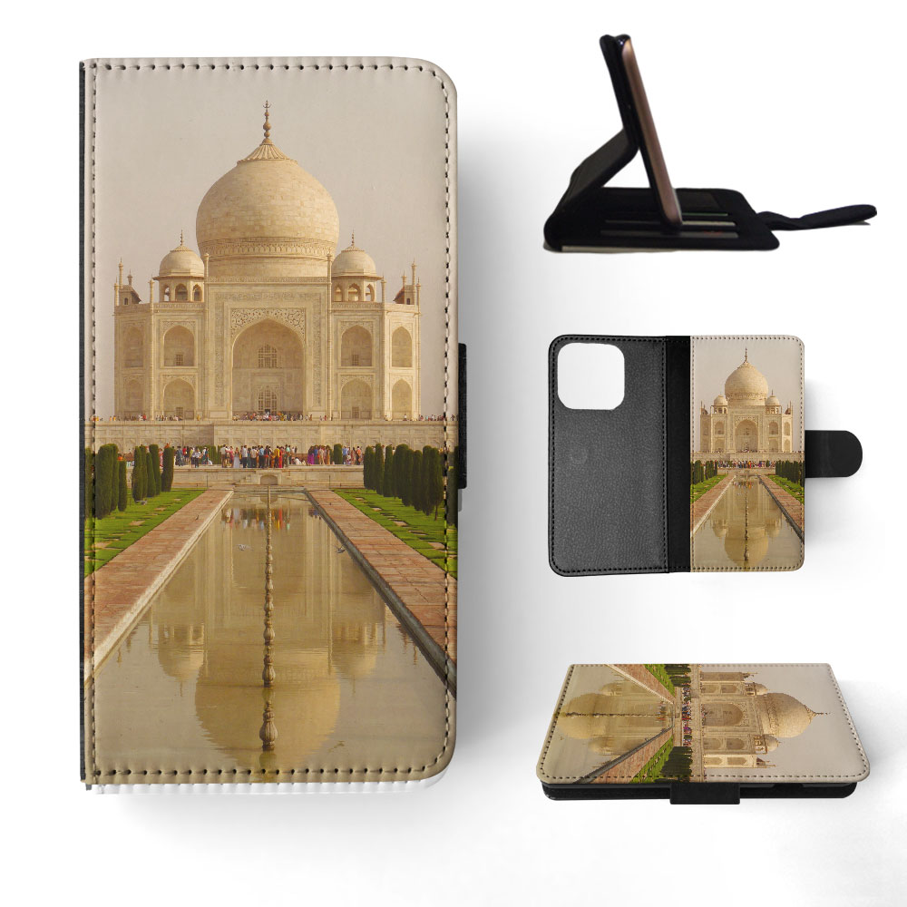 FLIP CASE FOR APPLE IPHONE|TAJ MAHAL BUILDING - Foto 31 di 193