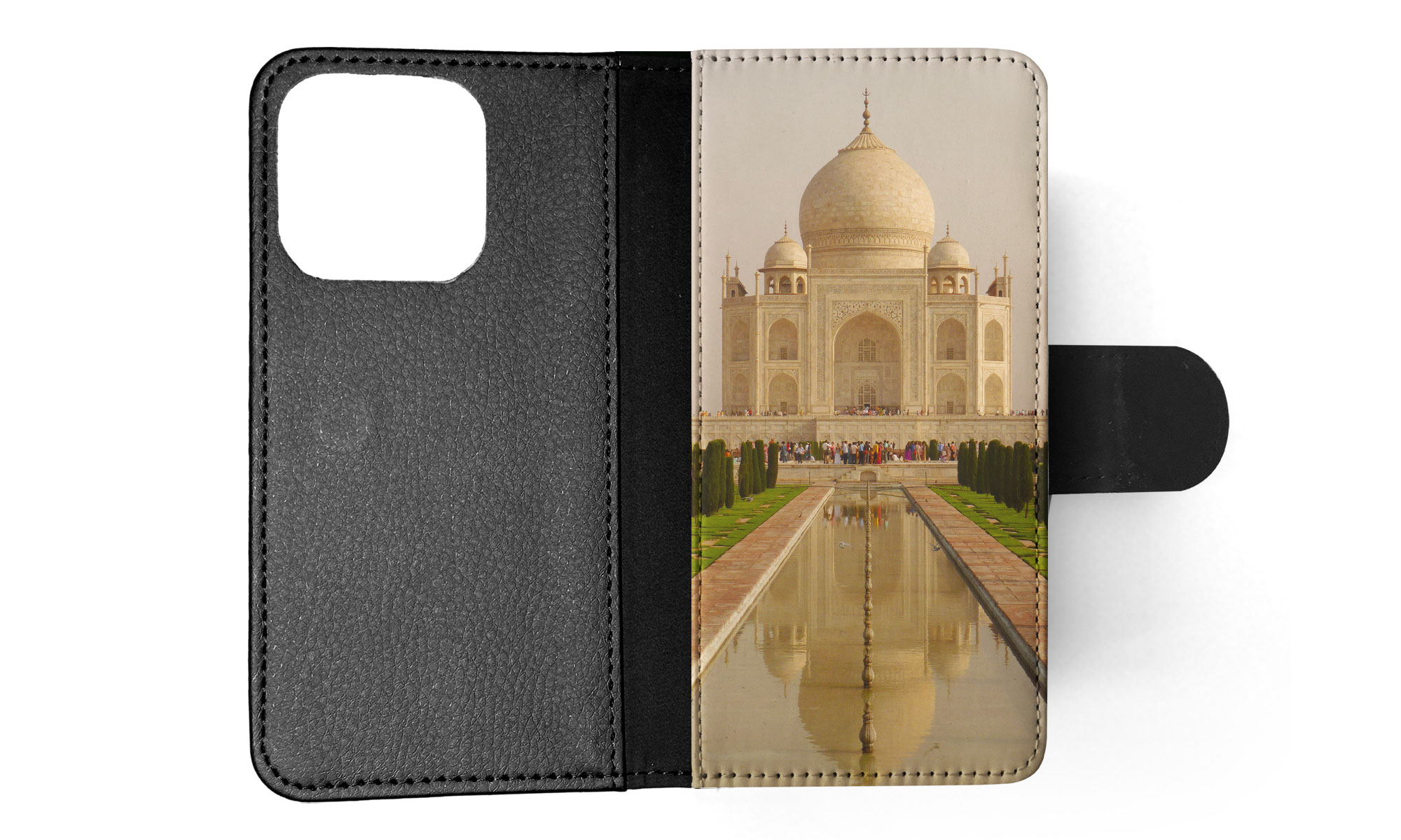 FLIP CASE FOR APPLE IPHONE|TAJ MAHAL BUILDING - Foto 34 di 193