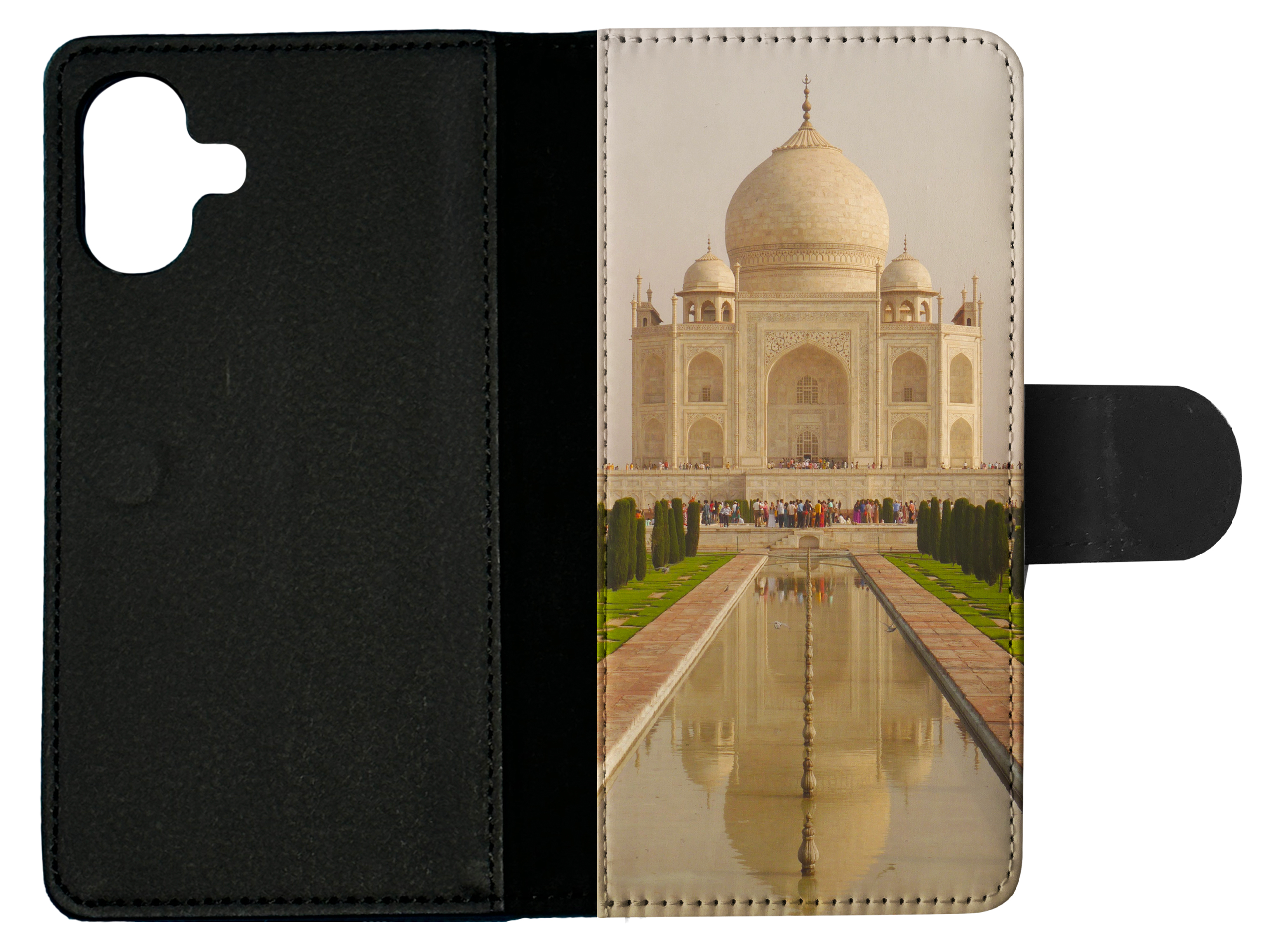 FLIP CASE FOR APPLE IPHONE|TAJ MAHAL BUILDING - Foto 19 di 193