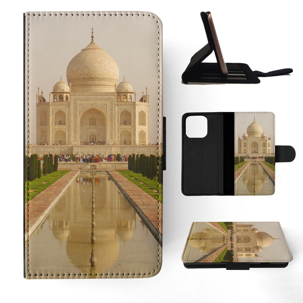 FLIP CASE FOR APPLE IPHONE|TAJ MAHAL BUILDING - Foto 11 di 193
