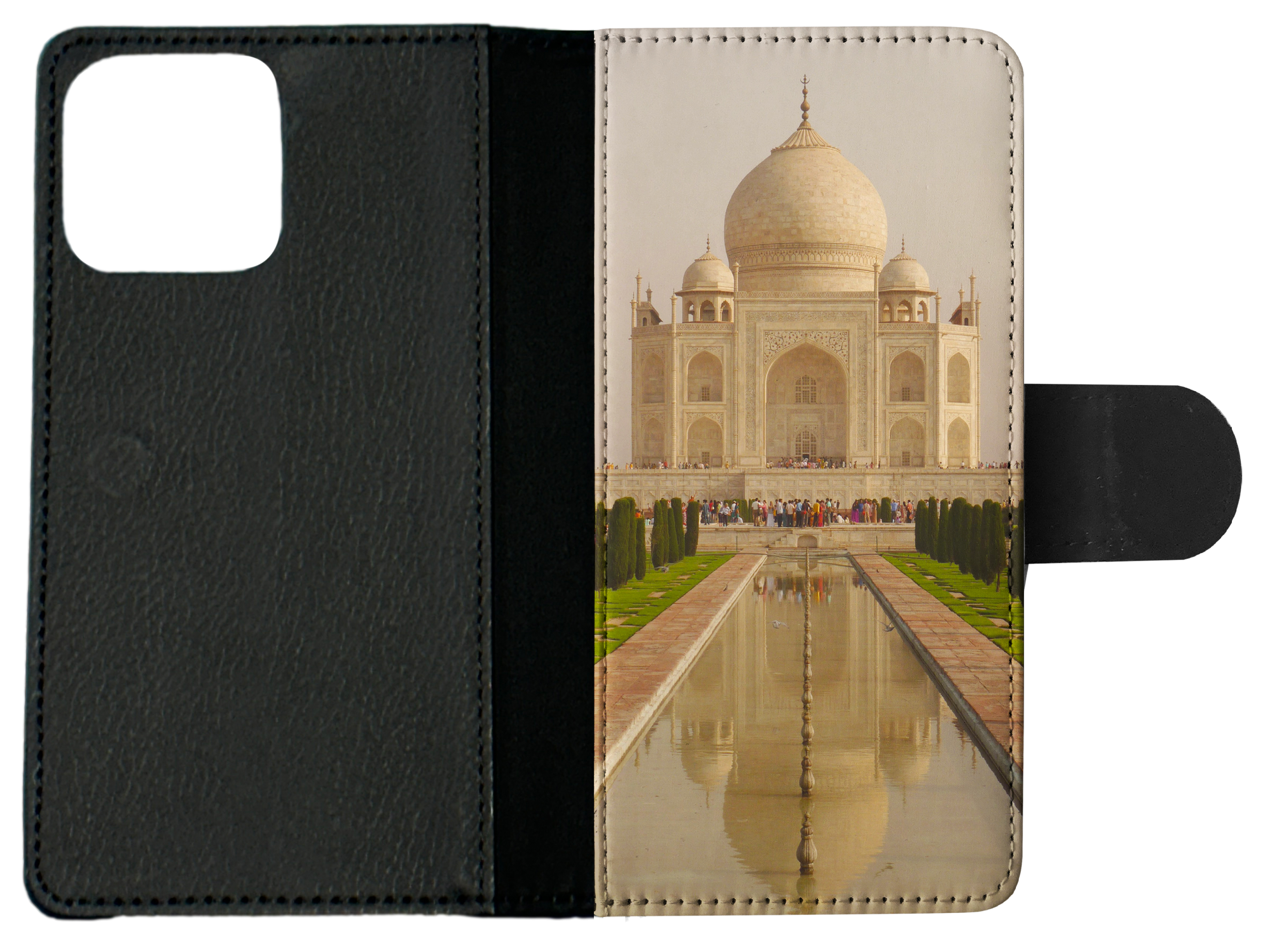 FLIP CASE FOR APPLE IPHONE|TAJ MAHAL BUILDING - Foto 9 di 193