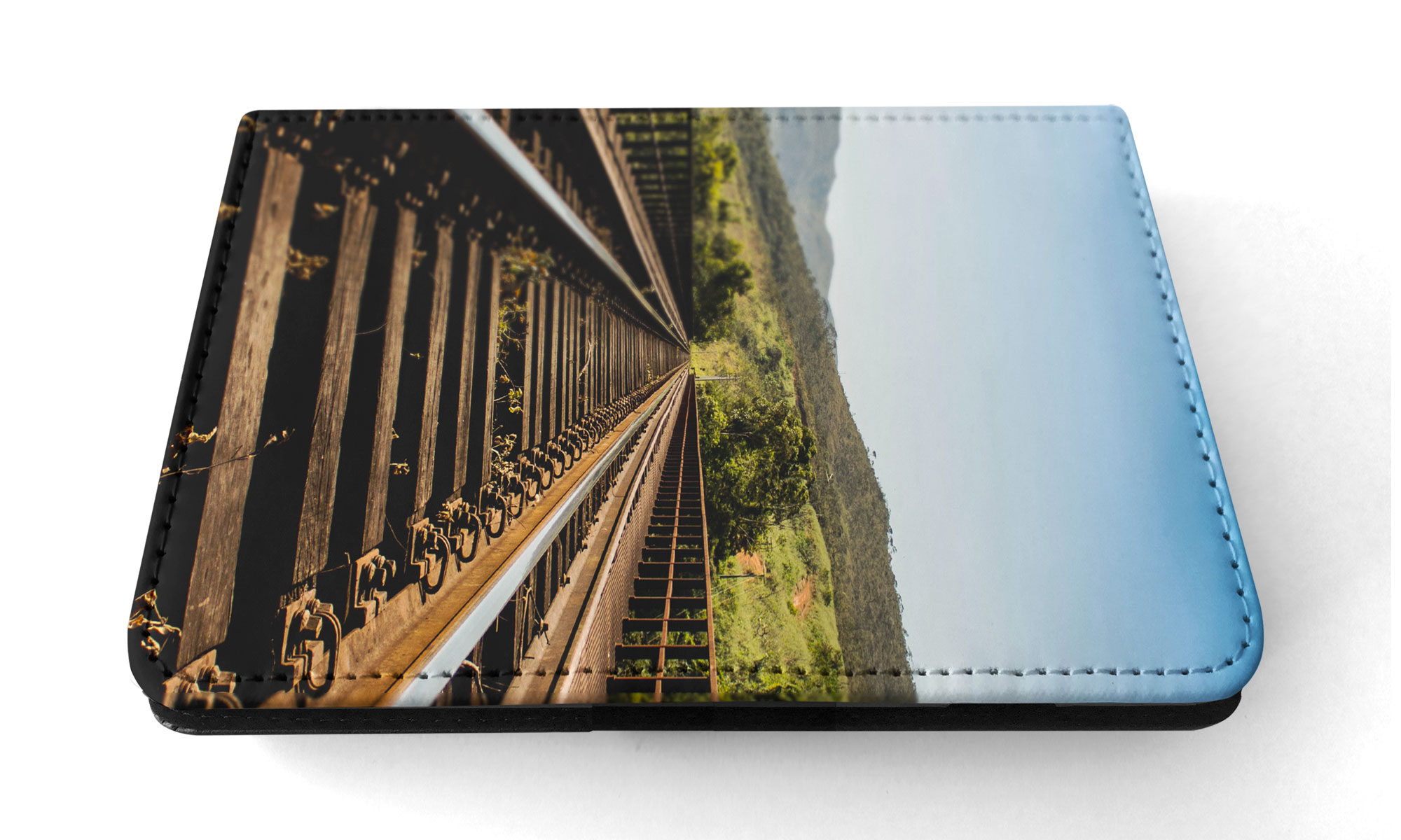 FUNDA FUNDA PARA IPAD DE APPLE|DIVERTIDAS VÍAS DE TREN #1 - Imagen 13 de 55