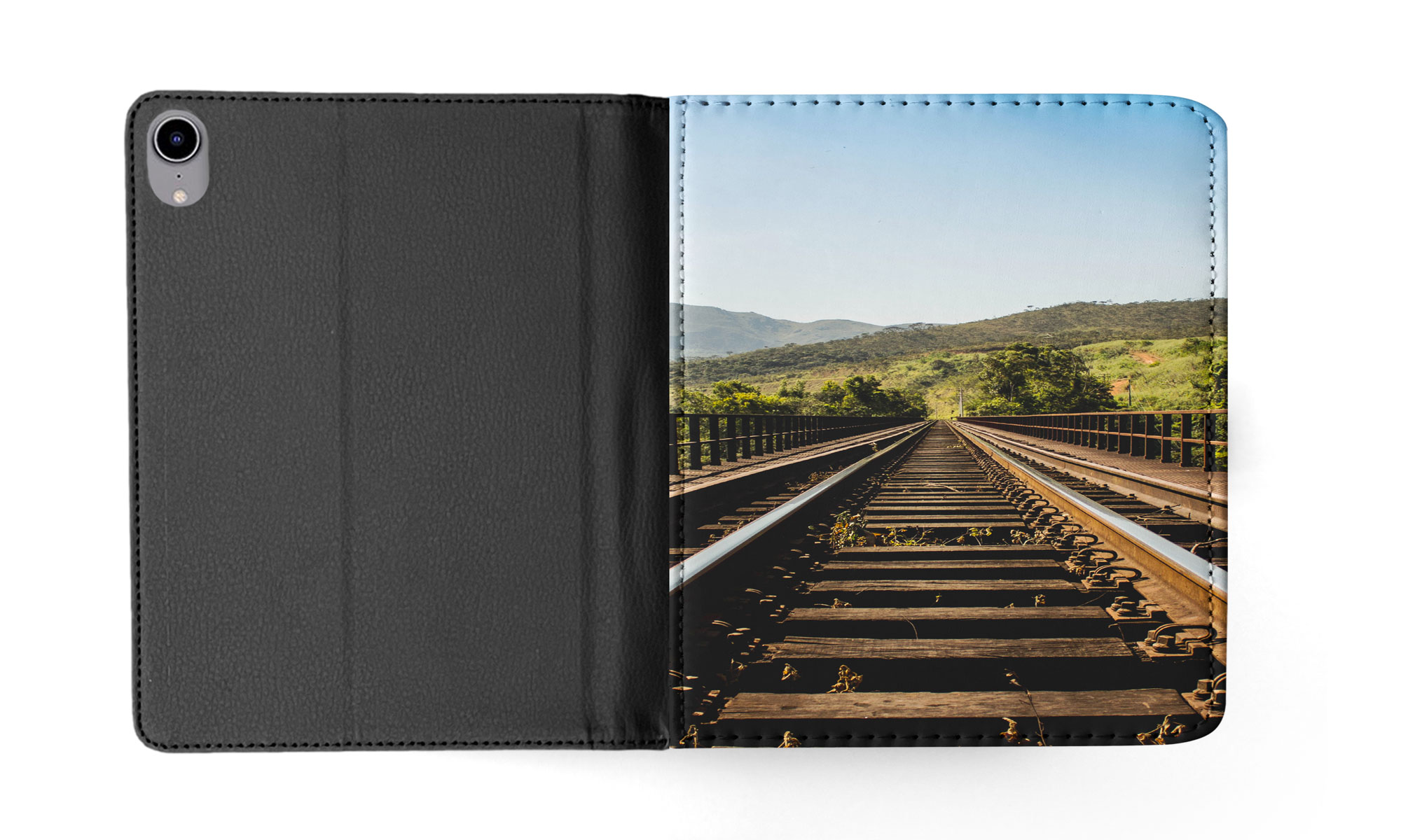 FUNDA FUNDA PARA IPAD DE APPLE|DIVERTIDAS VÍAS DE TREN #1 - Imagen 9 de 55