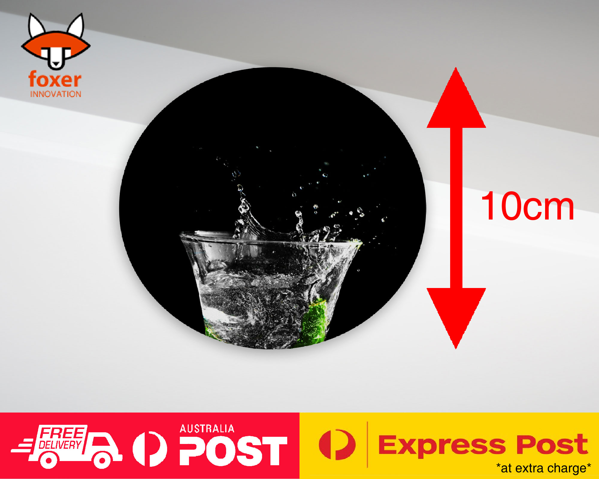 COASTER COFFEE DRINKING MAT|BEAUTIFUL WATER DROPLET #3 - Foto 11 di 21