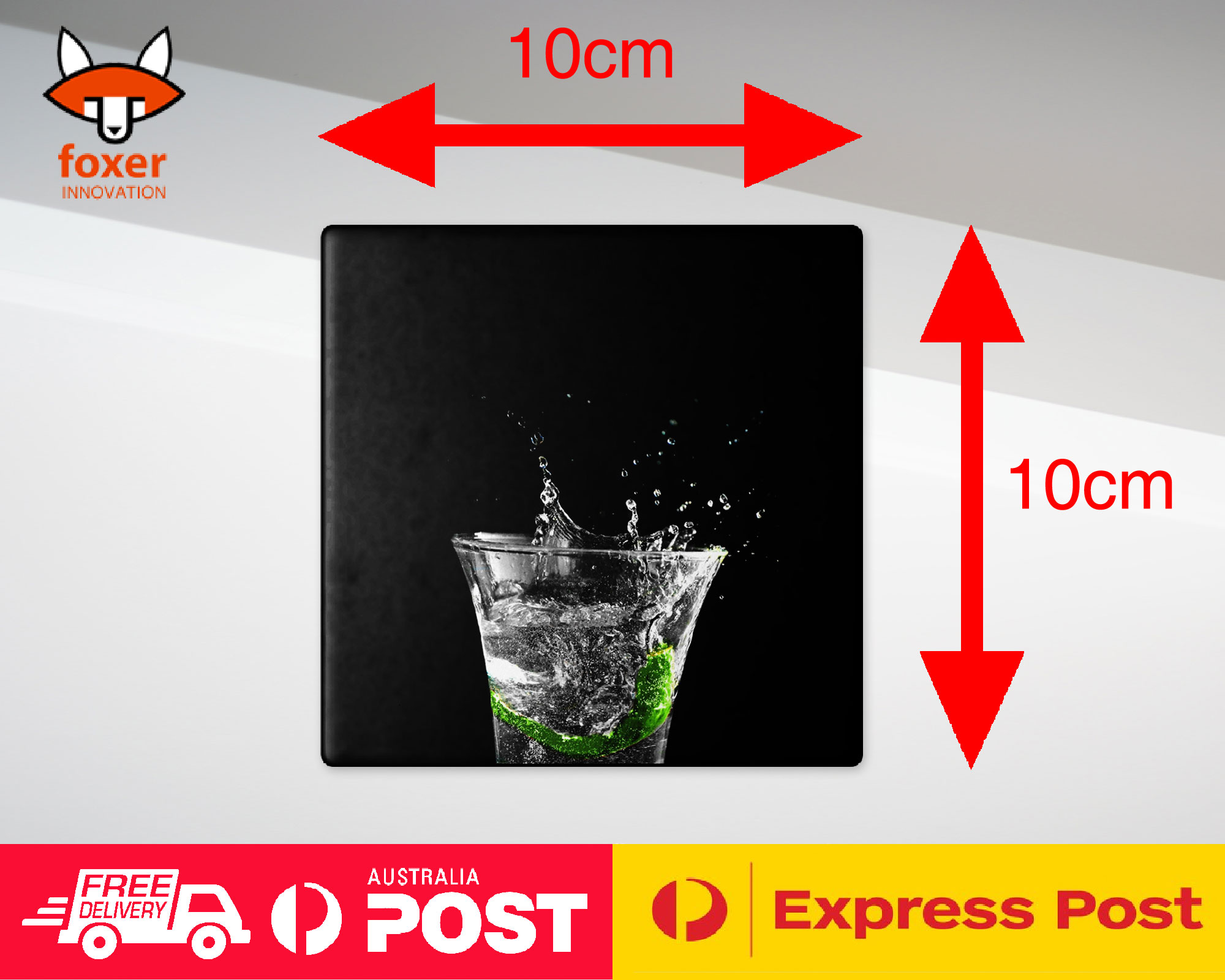 COASTER COFFEE DRINKING MAT|BEAUTIFUL WATER DROPLET #3 - Foto 21 di 21