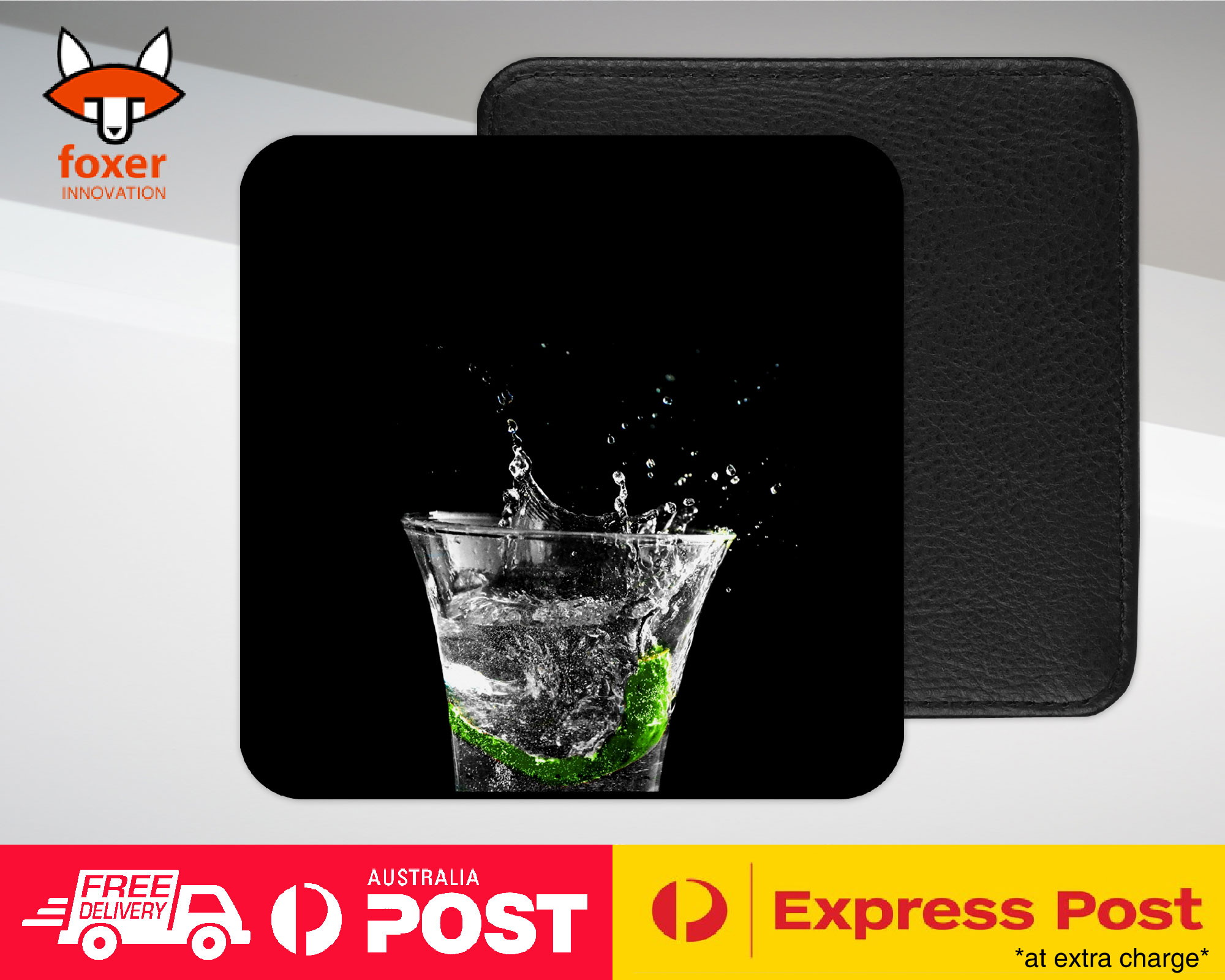 COASTER COFFEE DRINKING MAT|BEAUTIFUL WATER DROPLET #3 - Foto 15 di 21