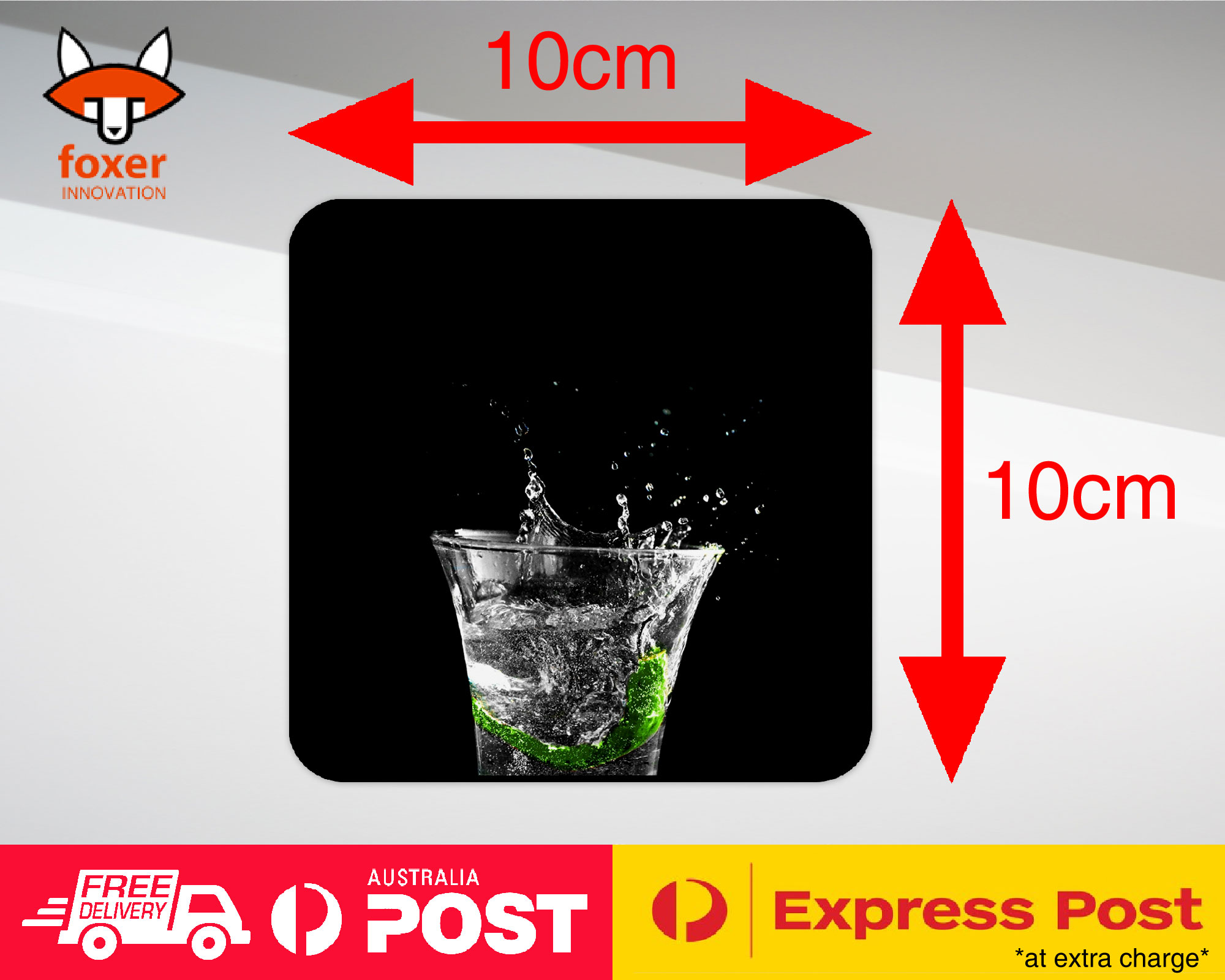 COASTER COFFEE DRINKING MAT|BEAUTIFUL WATER DROPLET #3 - Foto 17 di 21