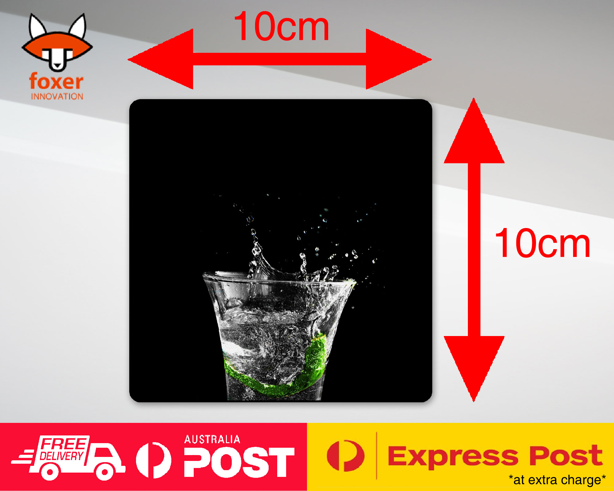 COASTER COFFEE DRINKING MAT|BEAUTIFUL WATER DROPLET #3 - Foto 14 di 21