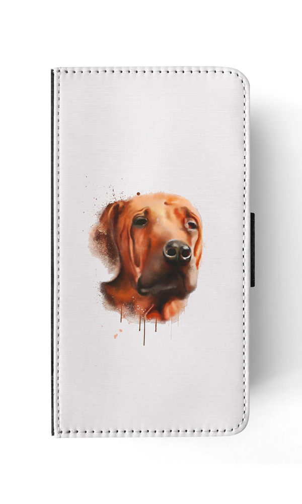 FLIP CASE FOR APPLE IPHONE|WATERCOLOUR DOG ART #1 - Picture 135 of 193