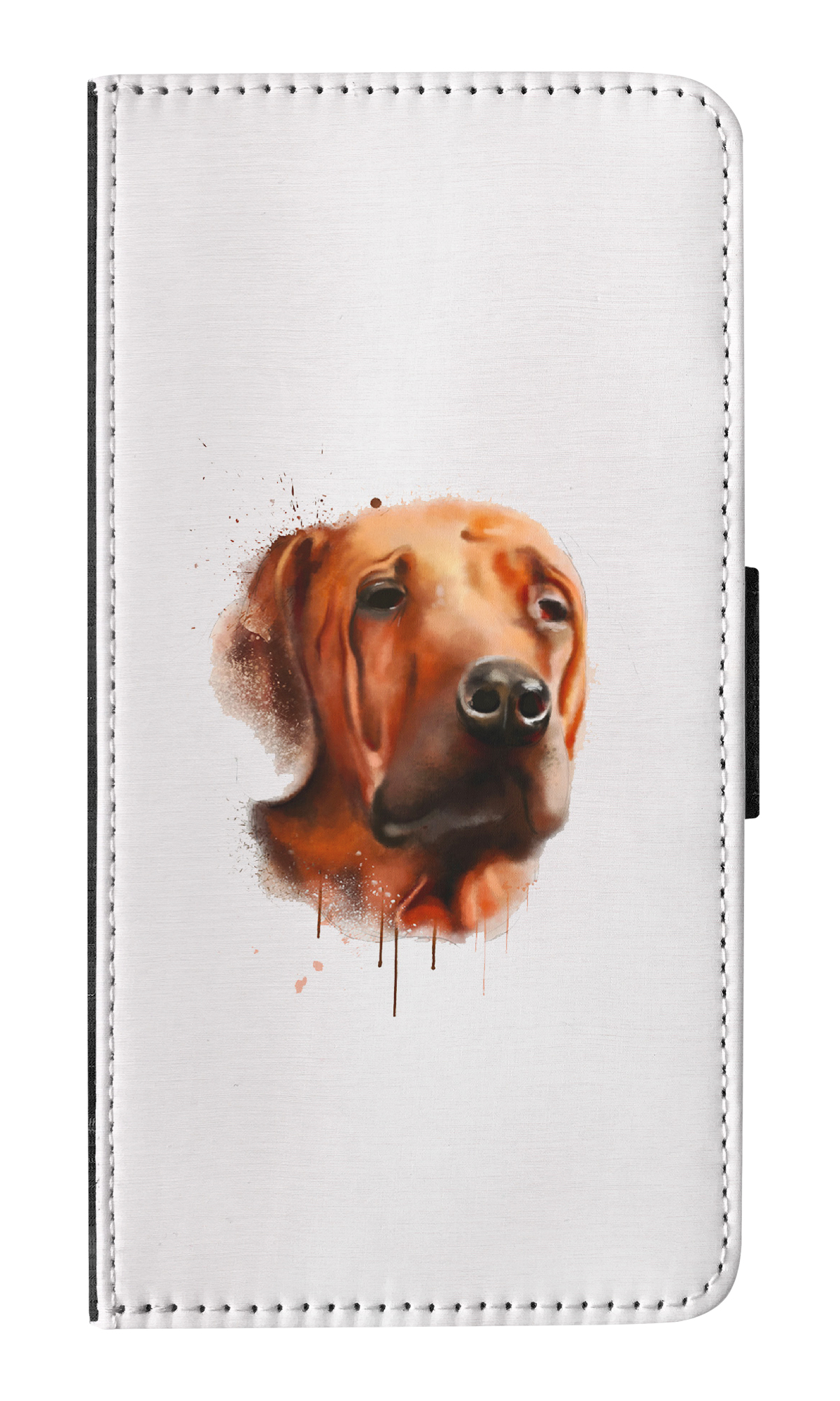 FLIP CASE FOR APPLE IPHONE|WATERCOLOUR DOG ART #1 - Picture 7 of 193