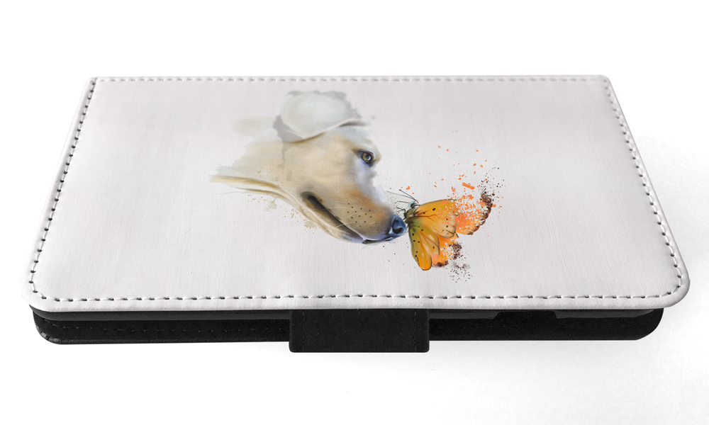 FLIP CASE FOR APPLE IPHONE|WATERCOLOUR DOG LABRADOR ART - Picture 116 of 193