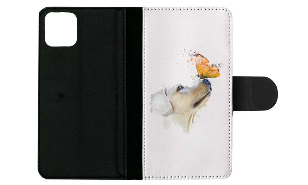 FLIP CASE FOR APPLE IPHONE|WATERCOLOUR DOG LABRADOR ART - Picture 107 of 193