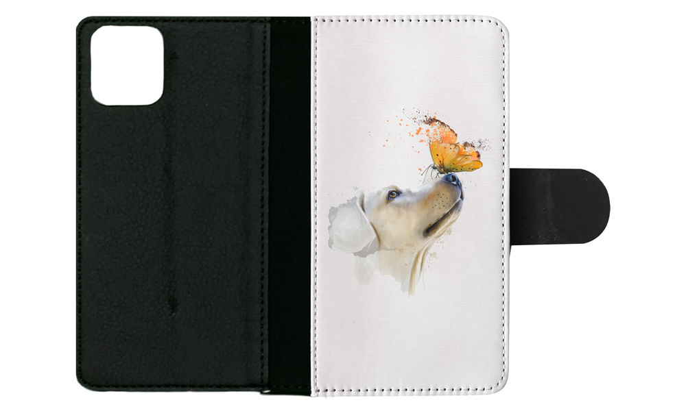 FLIP CASE FOR APPLE IPHONE|WATERCOLOUR DOG LABRADOR ART - Picture 102 of 193