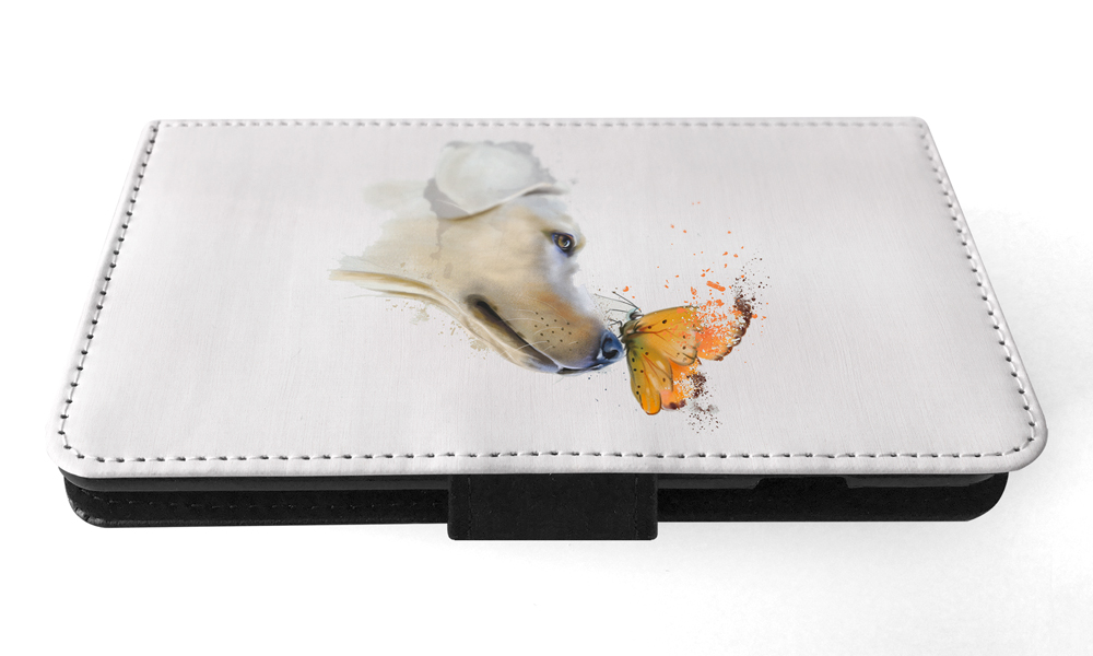 FLIP CASE FOR APPLE IPHONE|WATERCOLOUR DOG LABRADOR ART - Picture 96 of 193