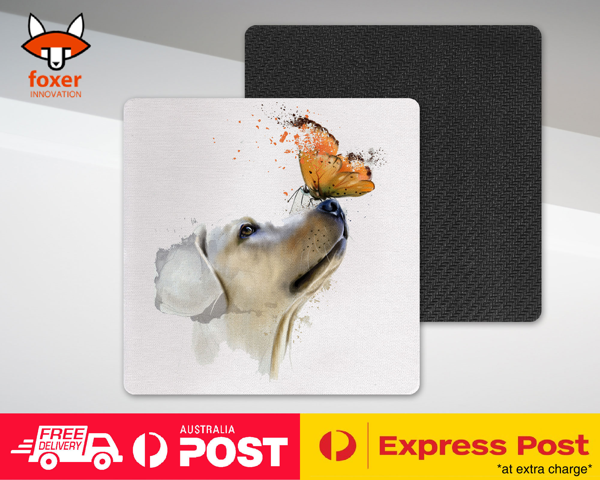 COASTER COFFEE DRINKING MAT|WATERCOLOUR DOG LABRADOR ART - Picture 12 of 21