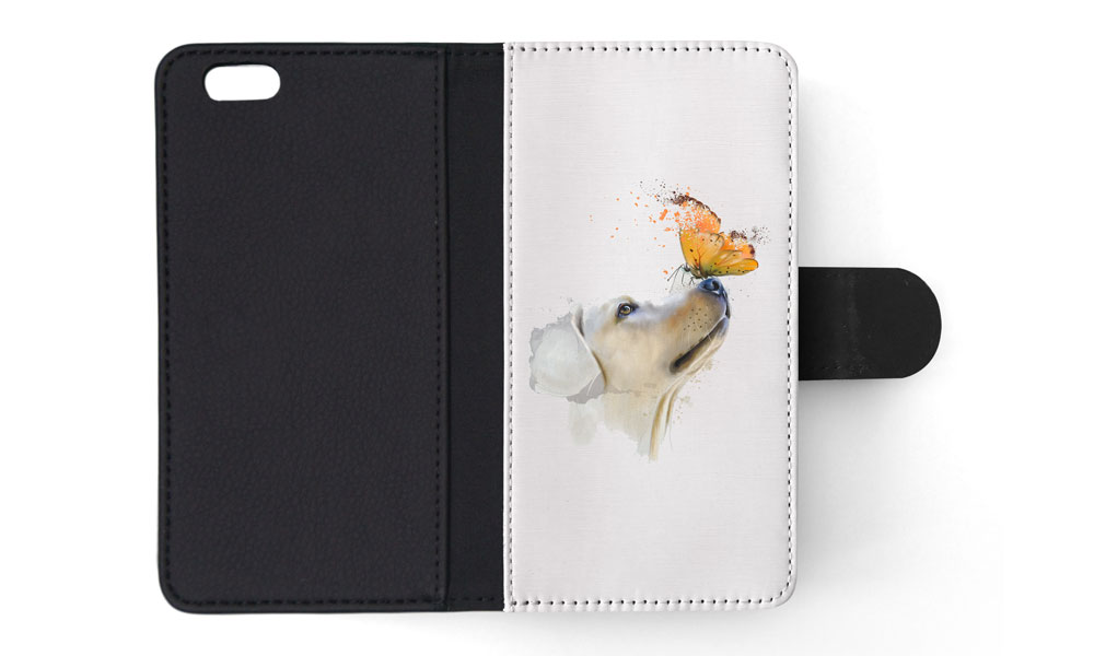 FLIP CASE FOR APPLE IPHONE|WATERCOLOUR DOG LABRADOR ART - Picture 162 of 193