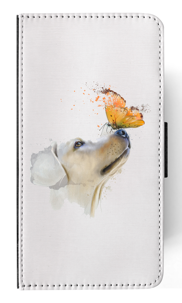 FLIP CASE FOR APPLE IPHONE|WATERCOLOUR DOG LABRADOR ART - Picture 150 of 193